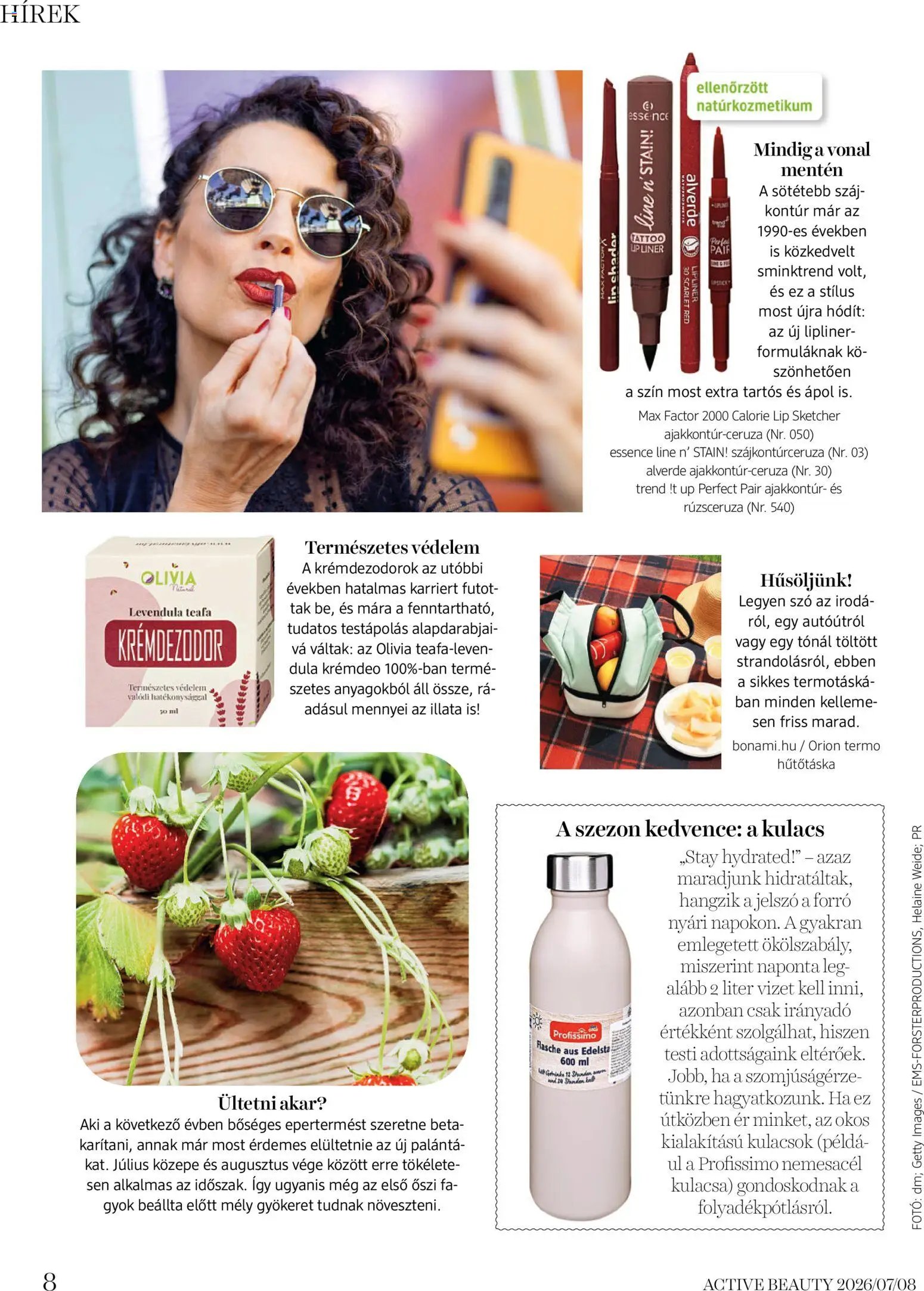 DM Drogerie Markt újság 2026.07.16. DM Drogerie Markt Active Beauty 2026/07-08