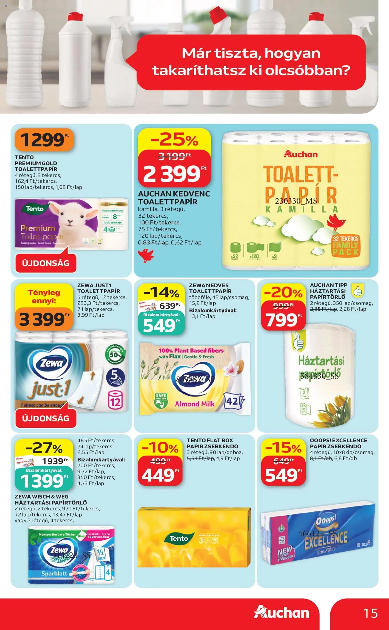Auchan újság 2026.05.04. Auchan Drogéria ajánlataink (2026-05-04 - 2026-05-20)