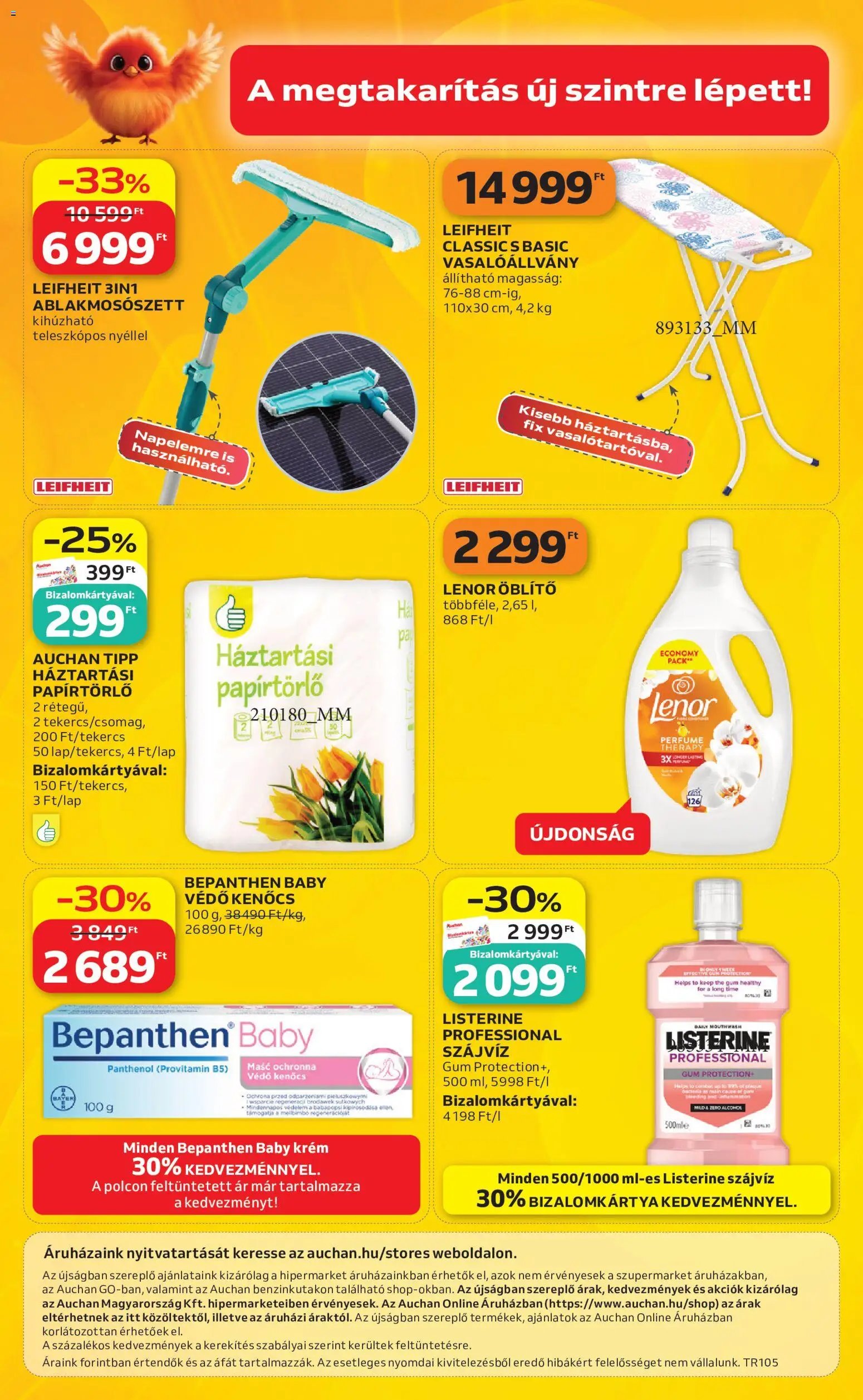 Auchan újság 2026.05.04. Auchan Drogéria ajánlataink (2026-05-04 - 2026-05-20)