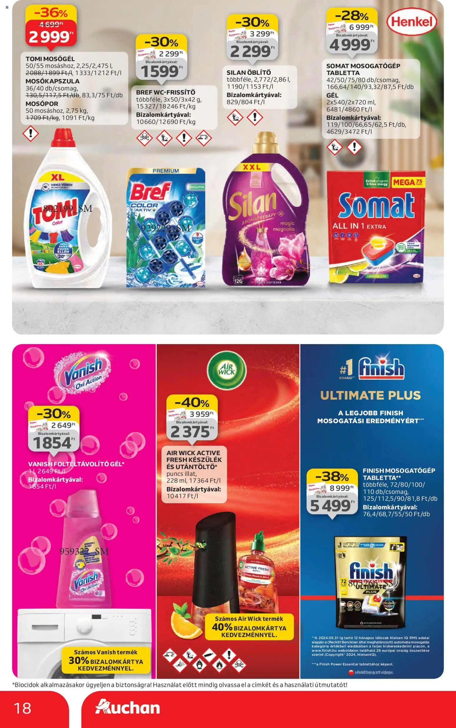 Auchan újság 2025.11.06. Hipermarket márkás akciók (2025-11-06 - 2025-11-19)