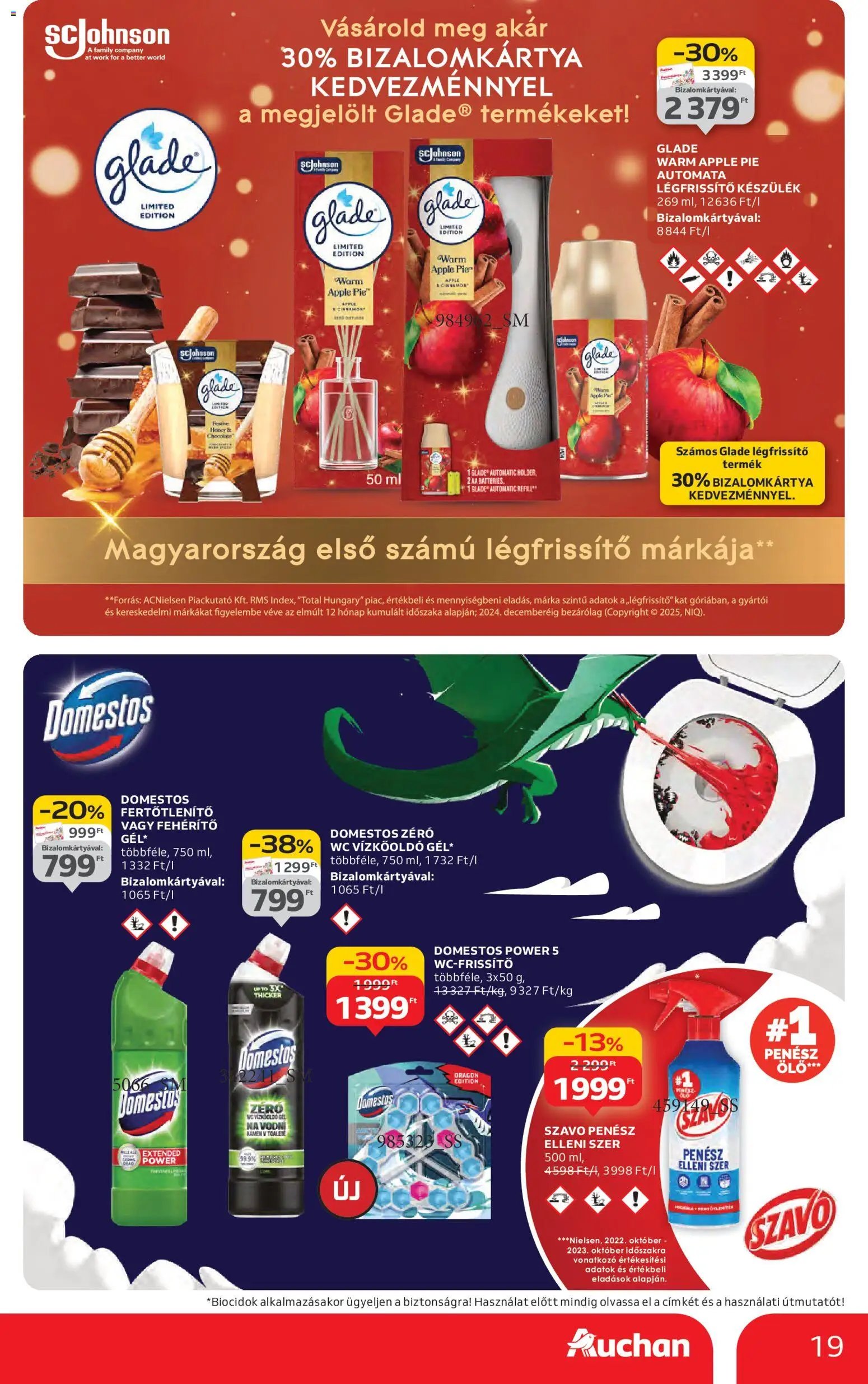Auchan újság 2025.11.06. Hipermarket márkás akciók (2025-11-06 - 2025-11-19)