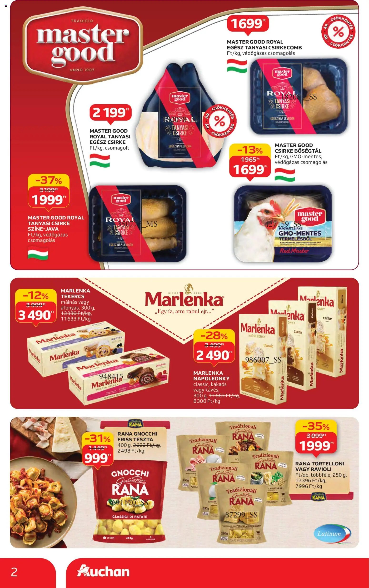 Auchan újság 2025.11.06. Hipermarket márkás akciók (2025-11-06 - 2025-11-19)