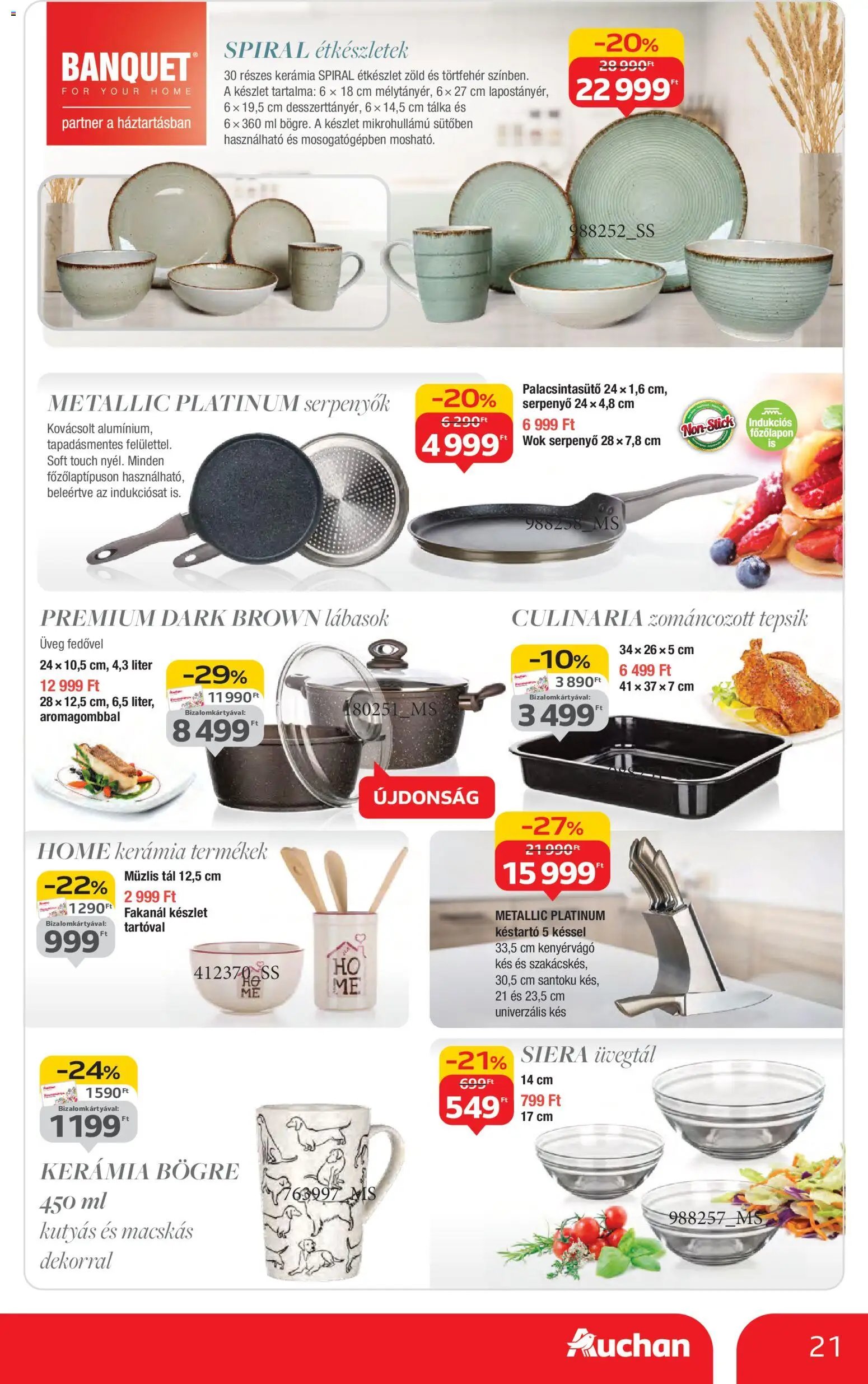 Auchan újság 2025.11.06. Hipermarket márkás akciók (2025-11-06 - 2025-11-19)