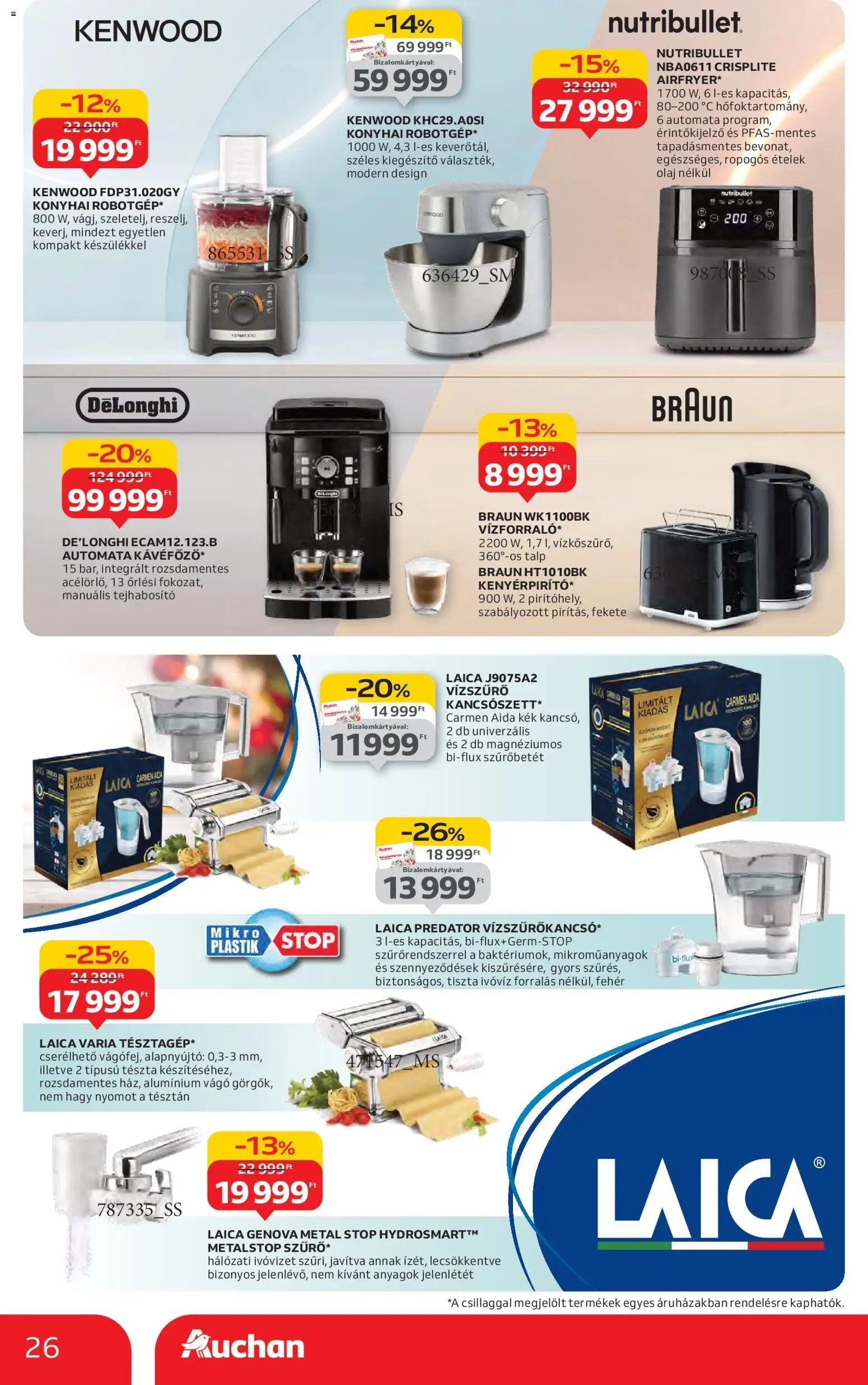 Auchan újság 2025.11.06. Hipermarket márkás akciók (2025-11-06 - 2025-11-19)