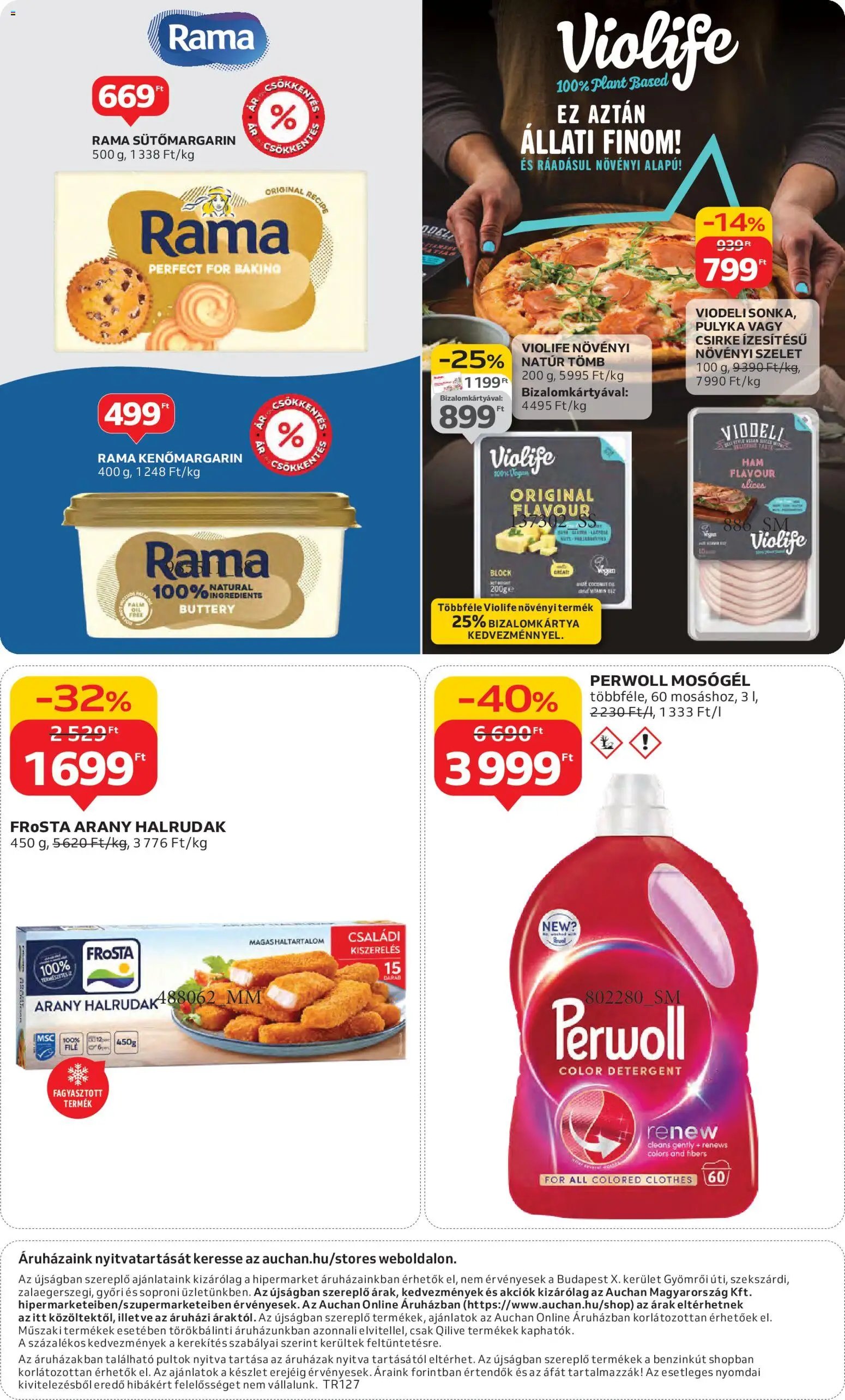 Auchan újság 2025.11.06. Hipermarket márkás akciók (2025-11-06 - 2025-11-19)