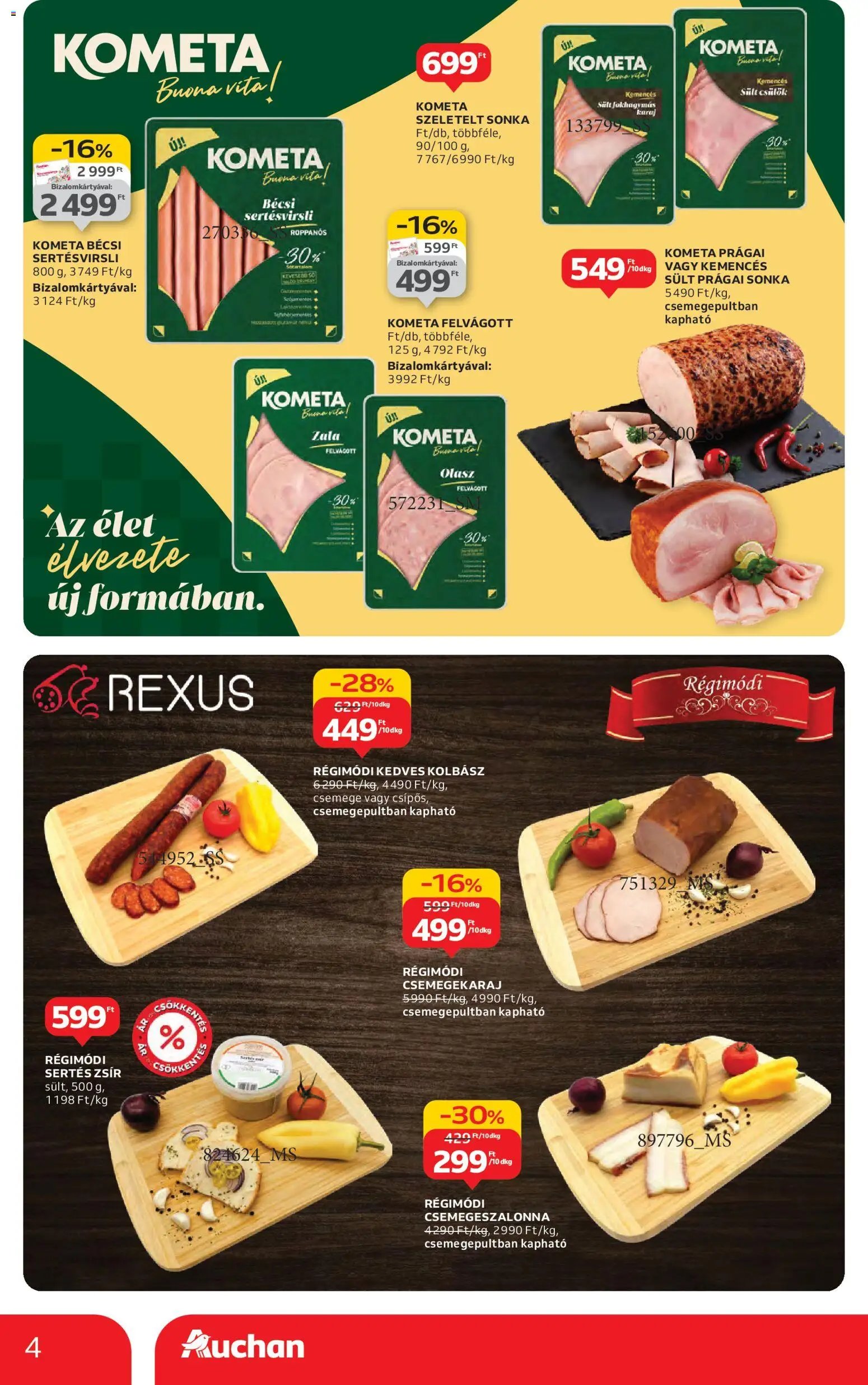 Auchan újság 2025.11.06. Hipermarket márkás akciók (2025-11-06 - 2025-11-19)