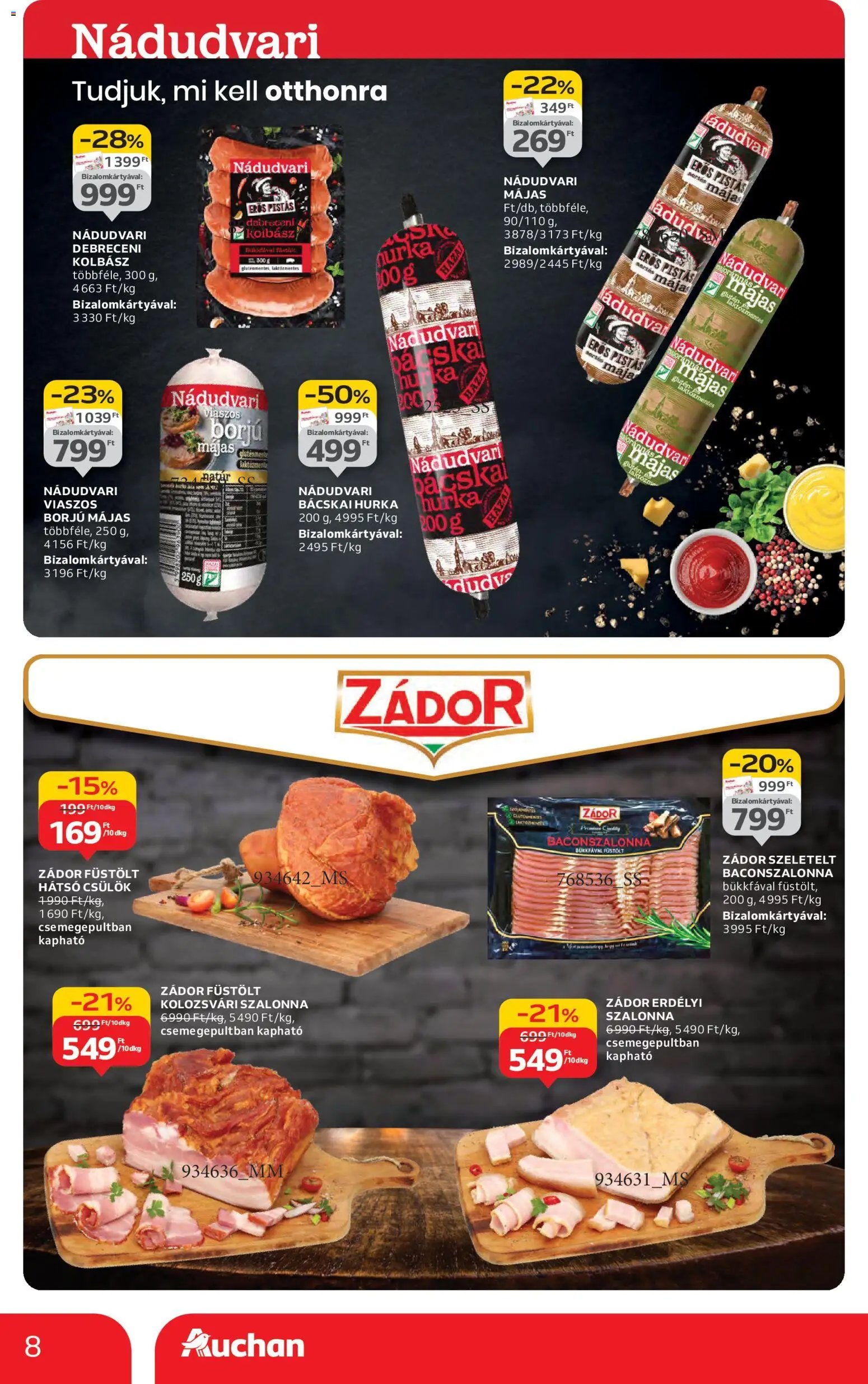 Auchan újság 2025.11.06. Hipermarket márkás akciók (2025-11-06 - 2025-11-19)