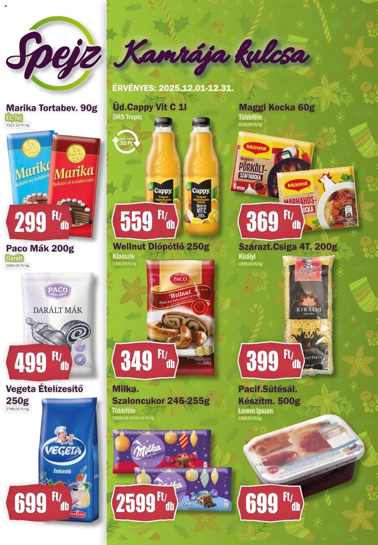FullDiszkont újság 2025.12.01. Akciós újság FullDiszkont (2025-12-01 - 2025-12-31)