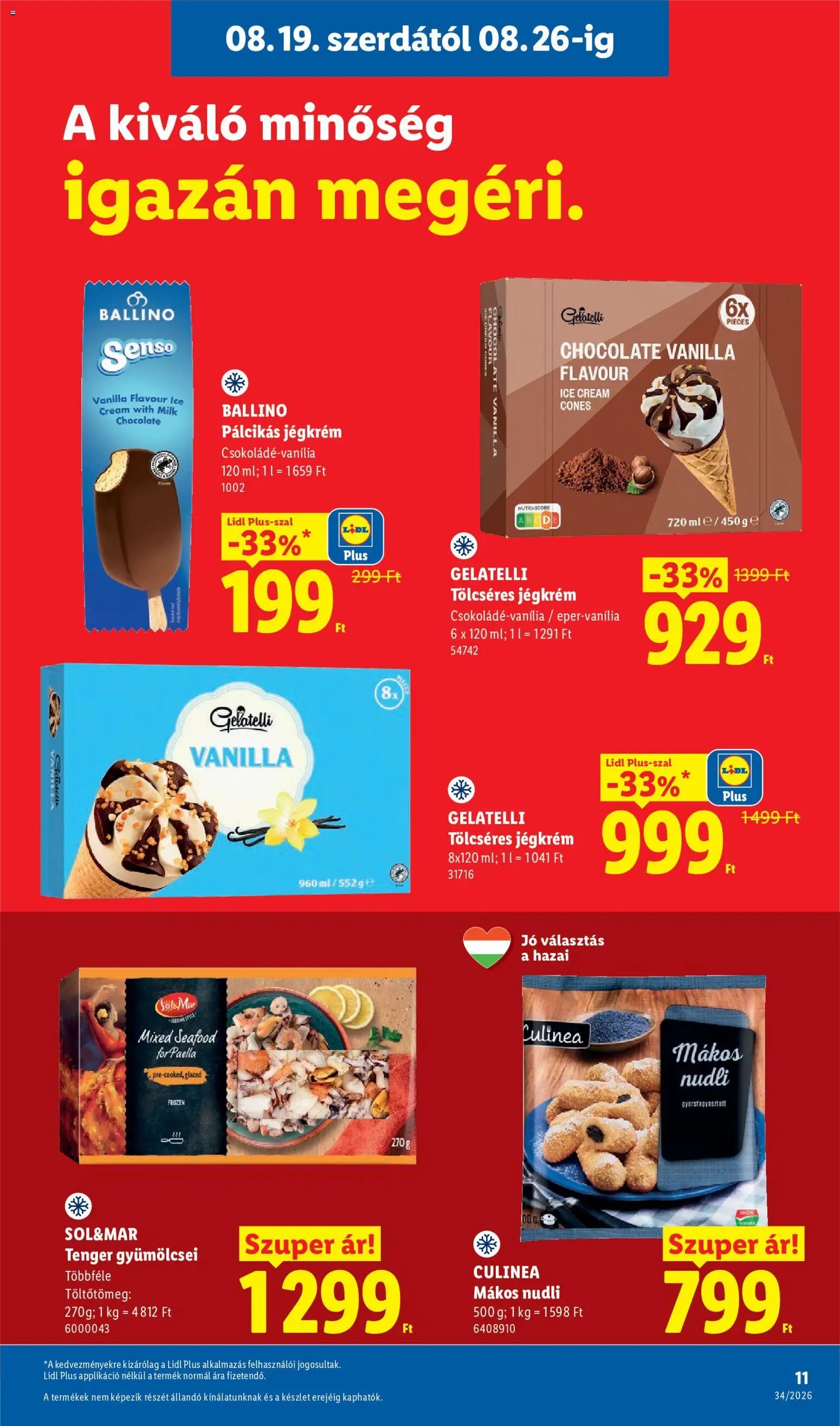 Lidl újság 2026.08.19. Lidl akciós újság