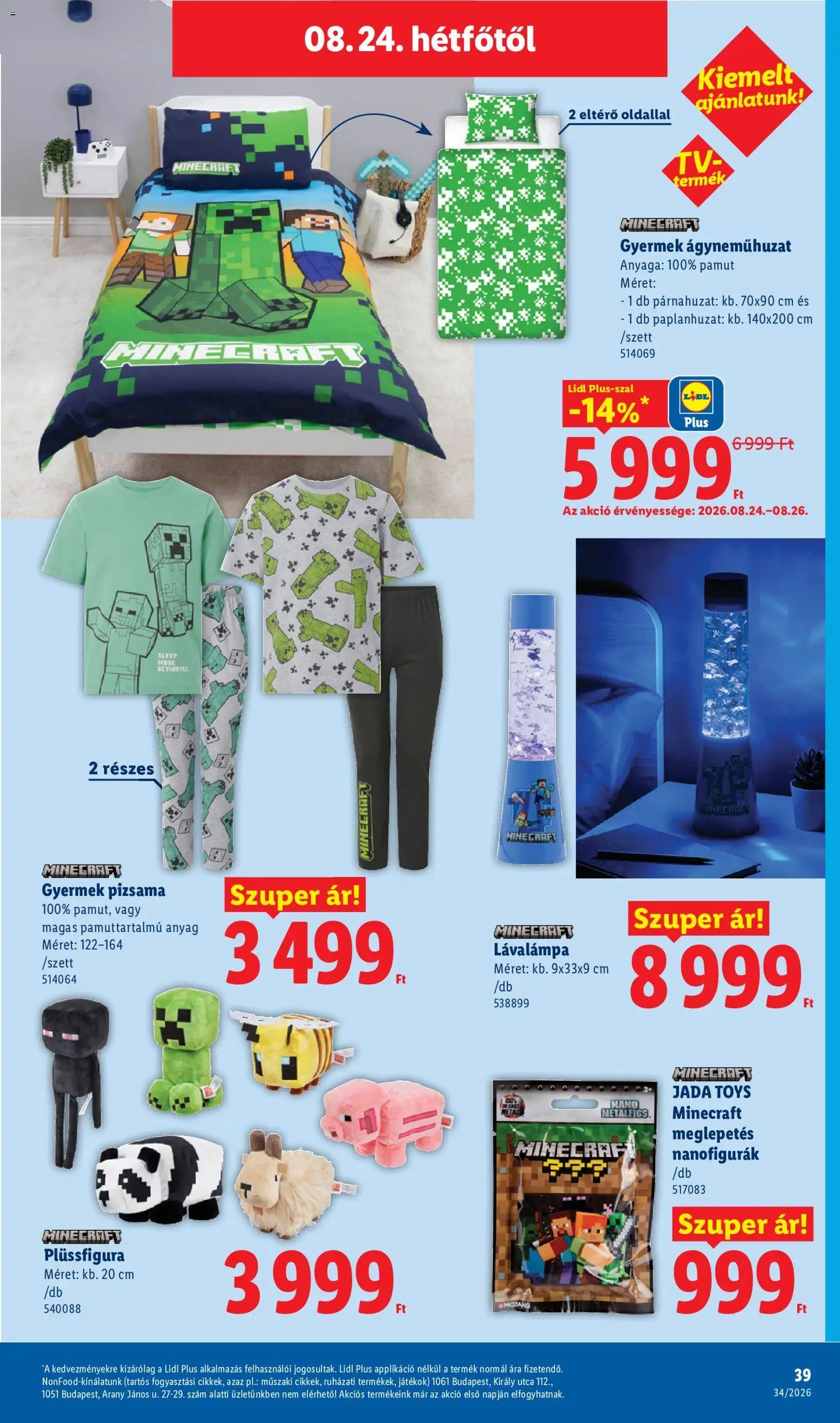Lidl újság 2026.08.19. Lidl akciós újság