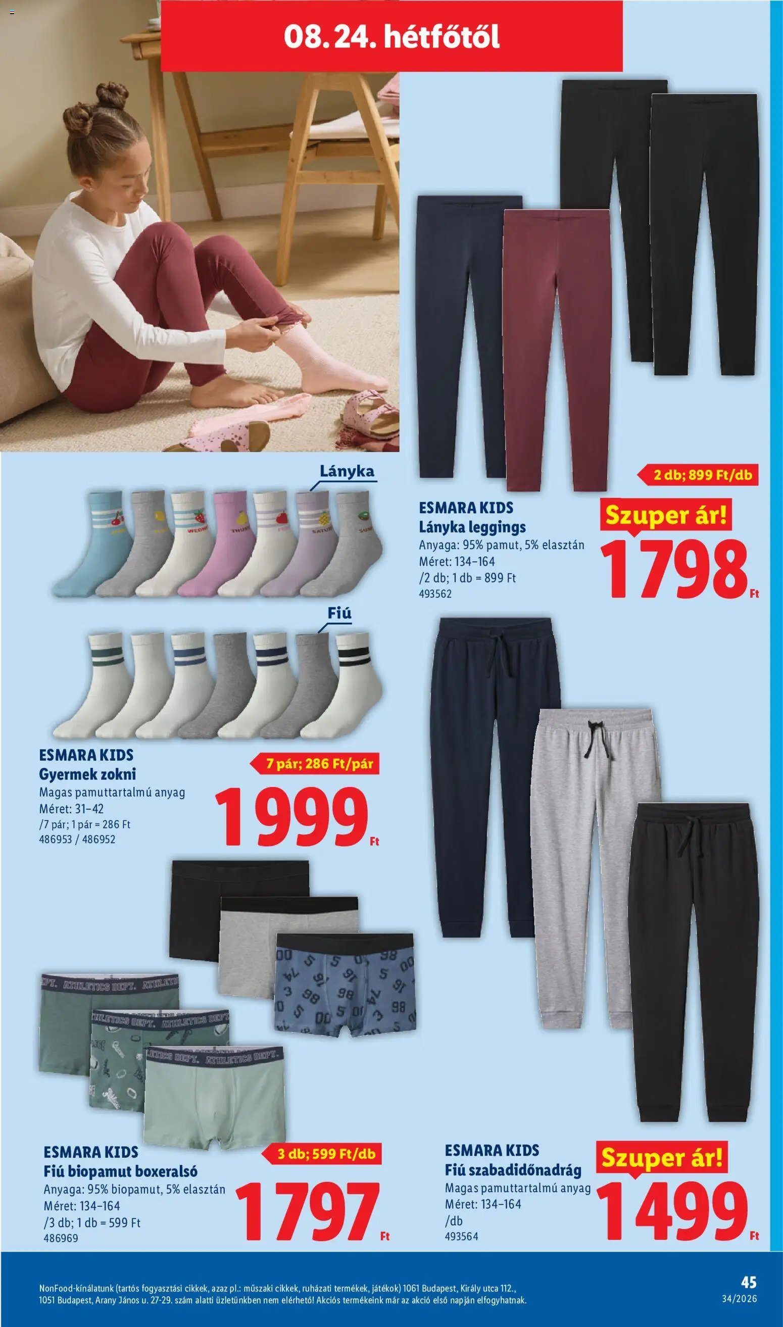 Lidl újság 2026.08.19. Lidl akciós újság