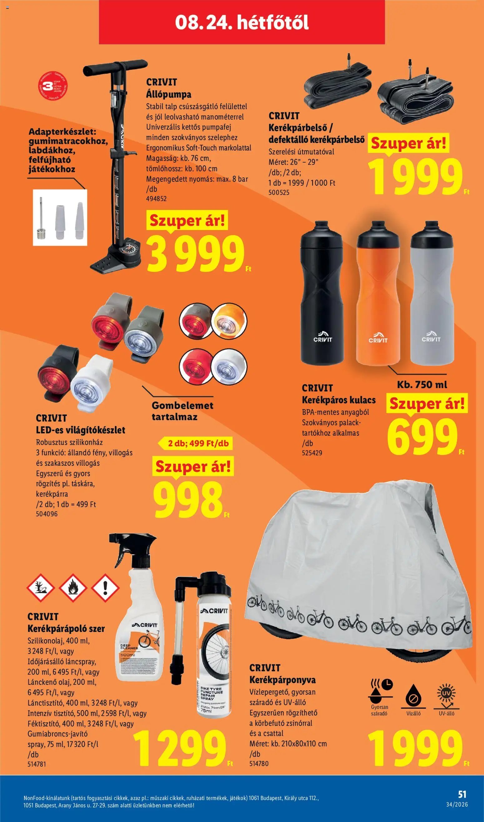 Lidl újság 2026.08.19. Lidl akciós újság