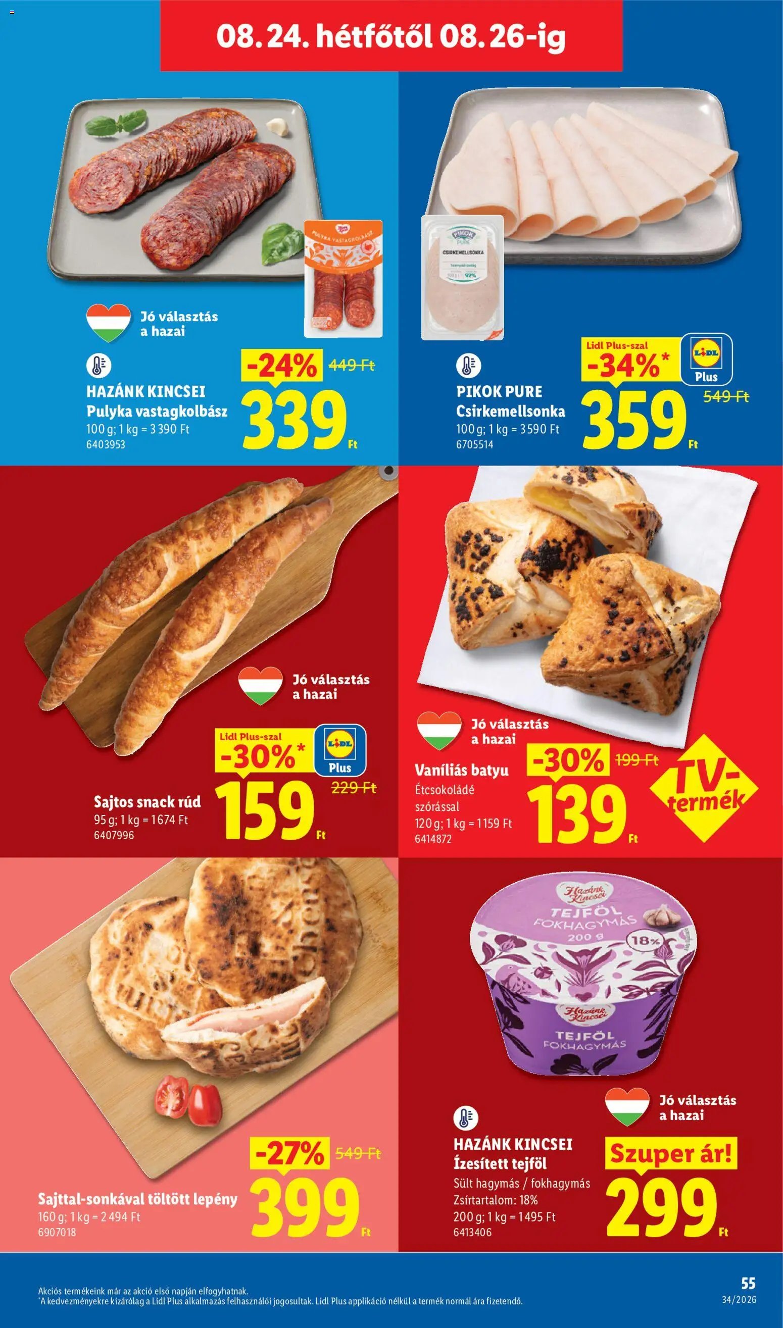 Lidl újság 2026.08.19. Lidl akciós újság