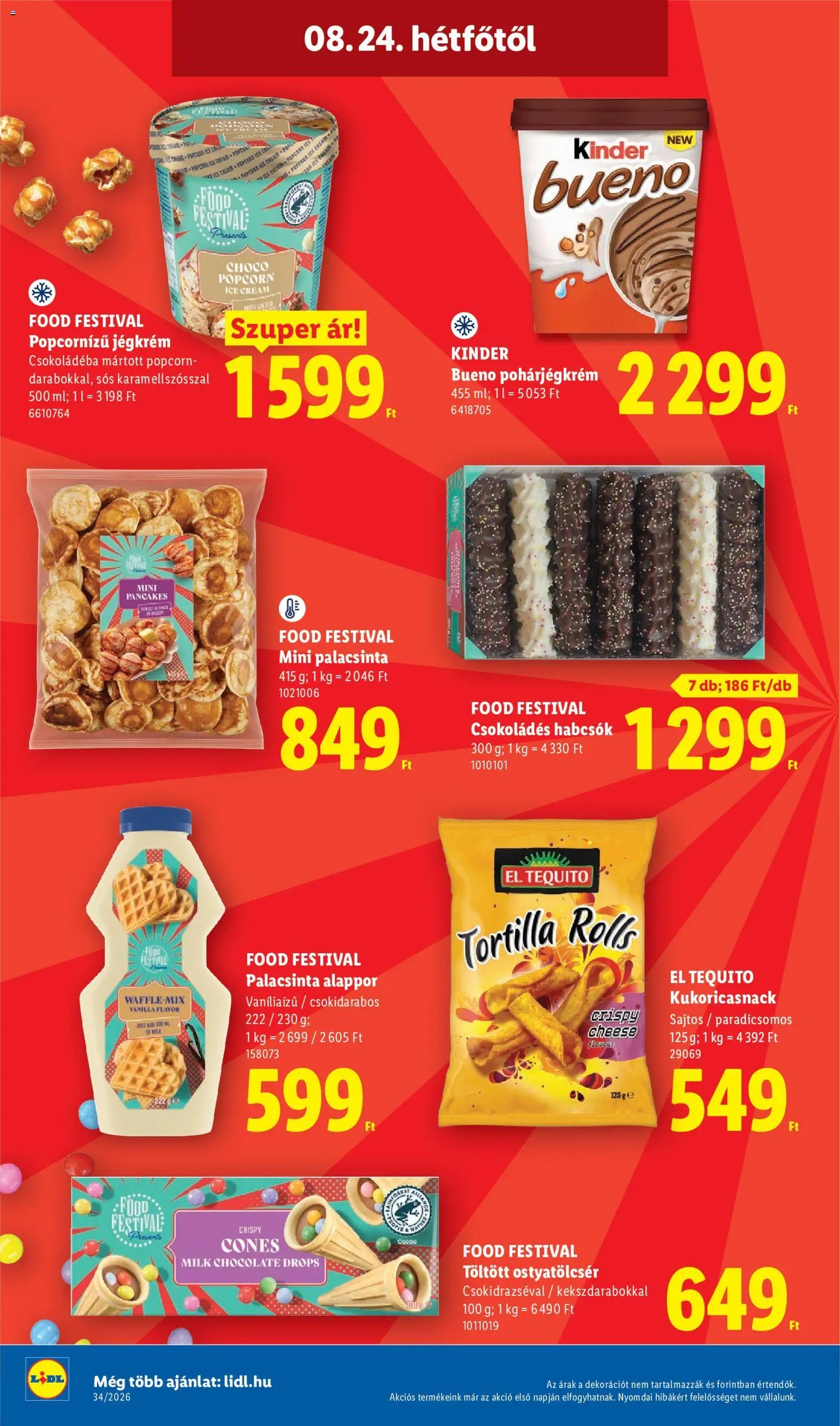 Lidl újság 2026.08.19. Lidl akciós újság