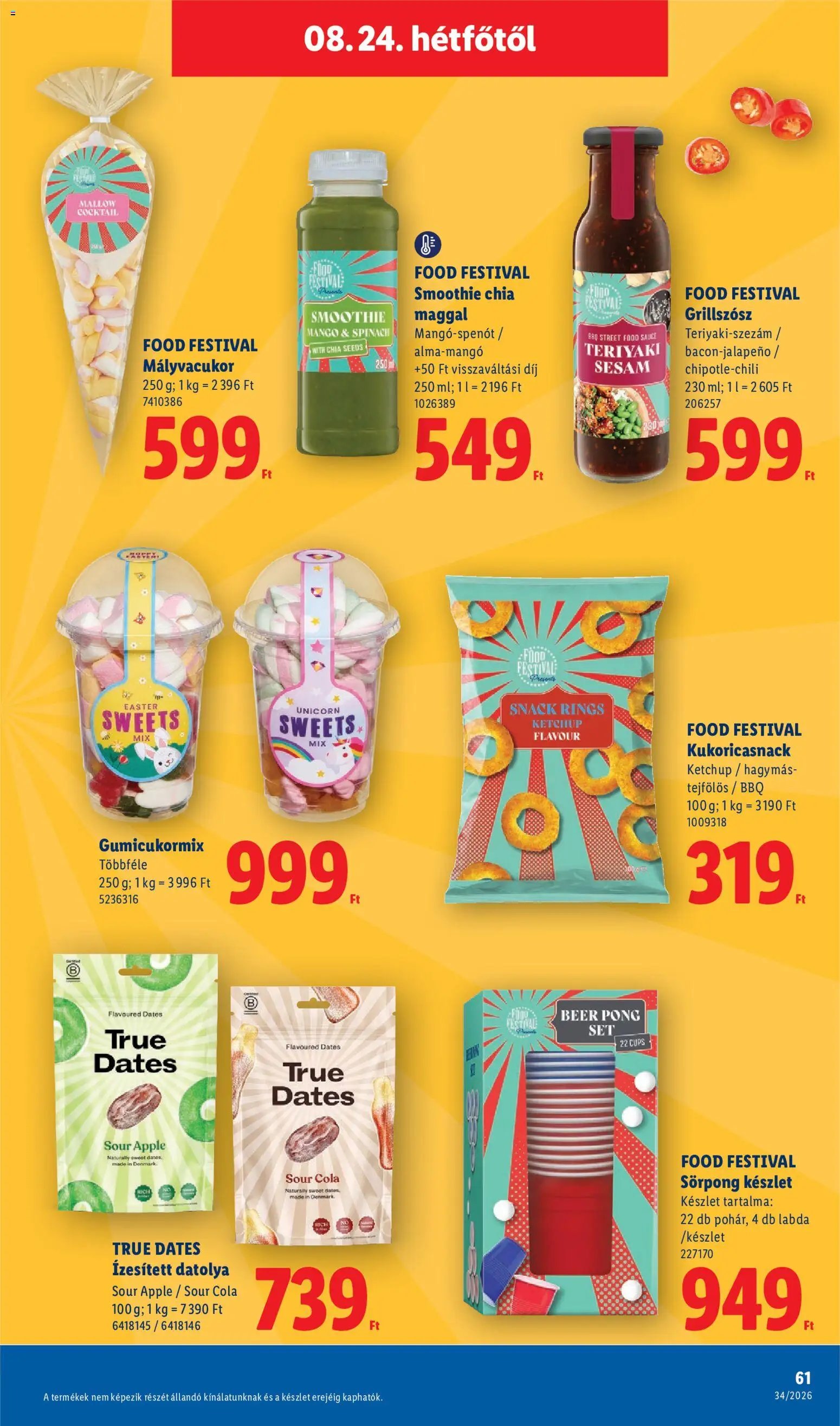 Lidl újság 2026.08.19. Lidl akciós újság