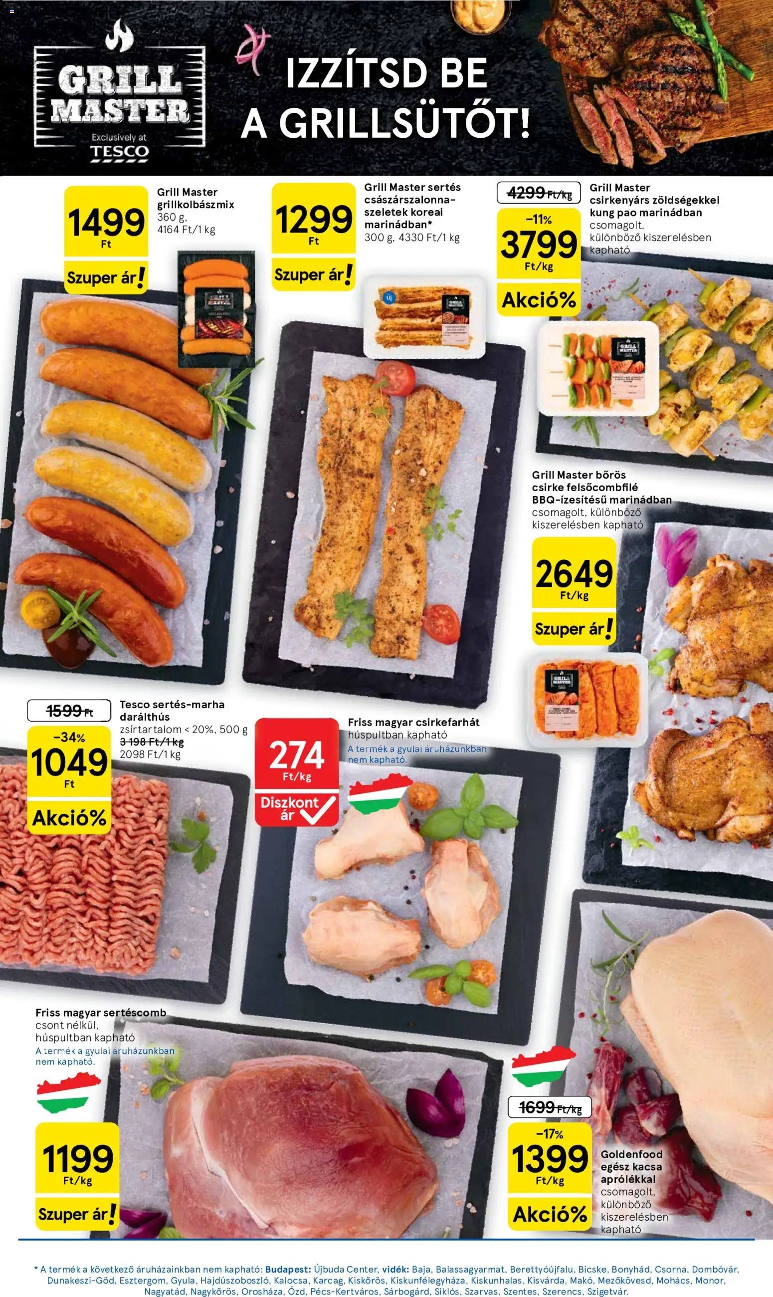 Tesco újság 2026.07.16. Tesco aktuális akciós újság