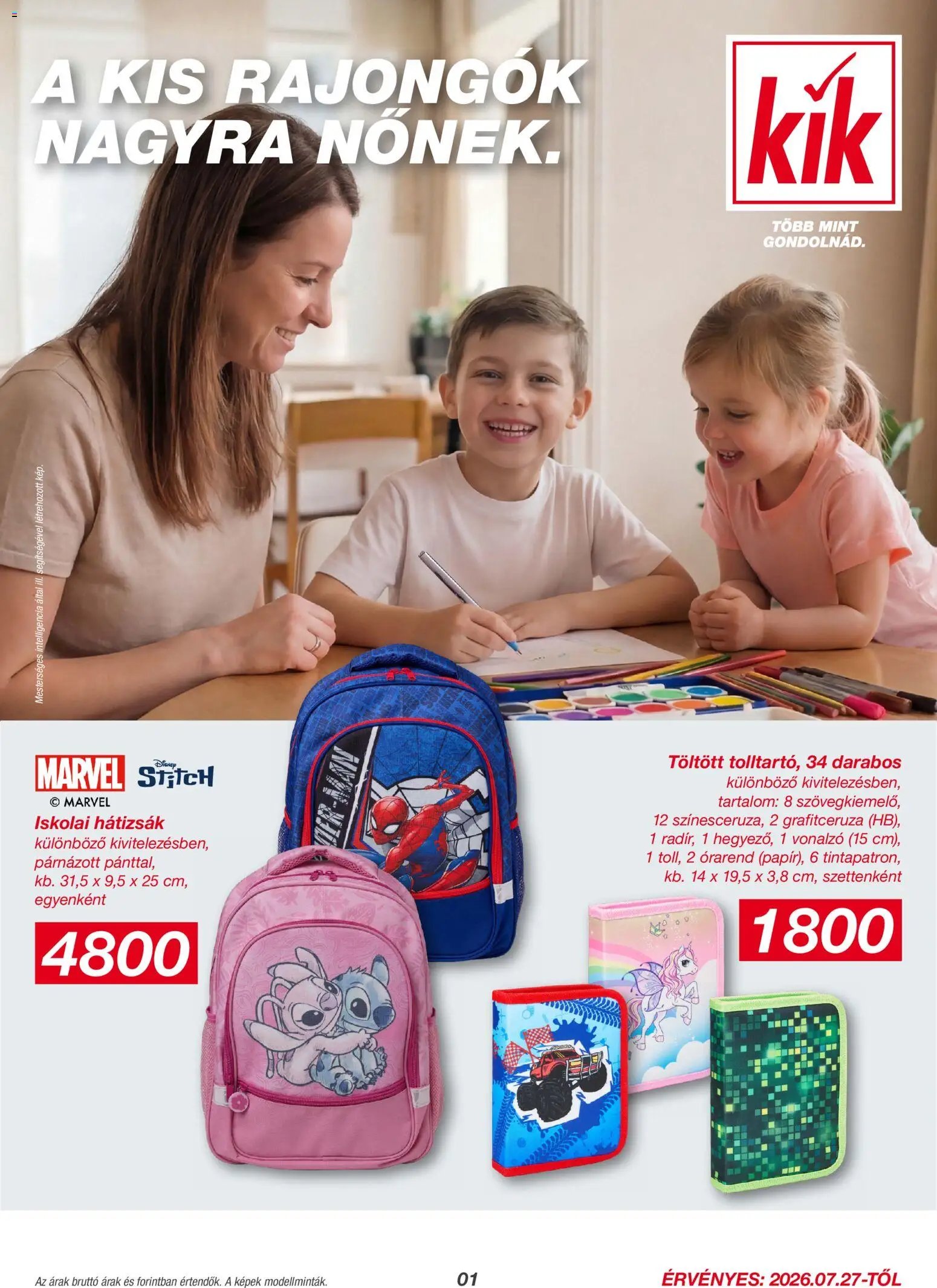 Kik újság 2026.07.27. Kik akciós újság