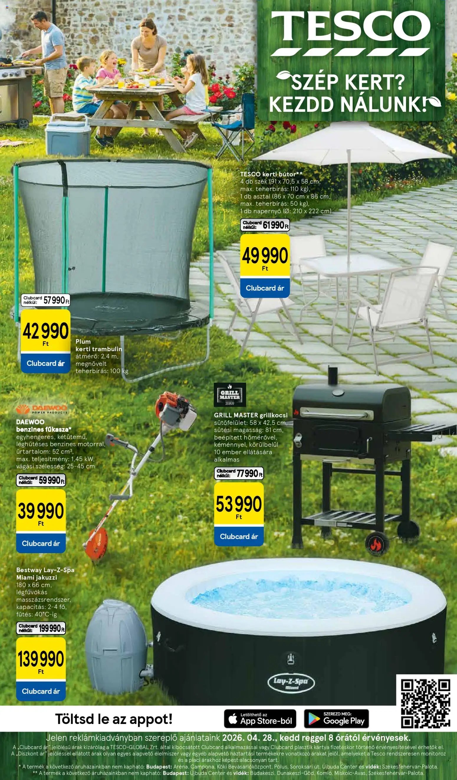 Tesco újság 2026.04.28. Tesco katalógus (2026-04-28 - 2026-05-26)