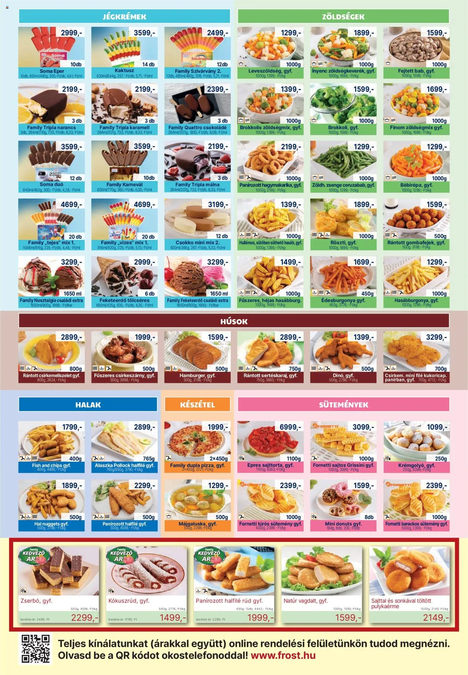 Family Frost újság 2026.01.07. Akciós újság Family Frost (2026-01-07 - 2026-01-31)
