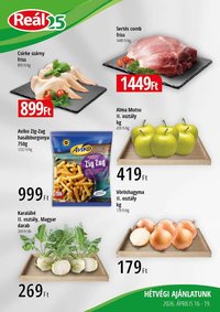 Reál újság 2026.04.16. Reál Bevásárló hétvége - Kisalföld (2026-04-16 - 2026-04-19)
