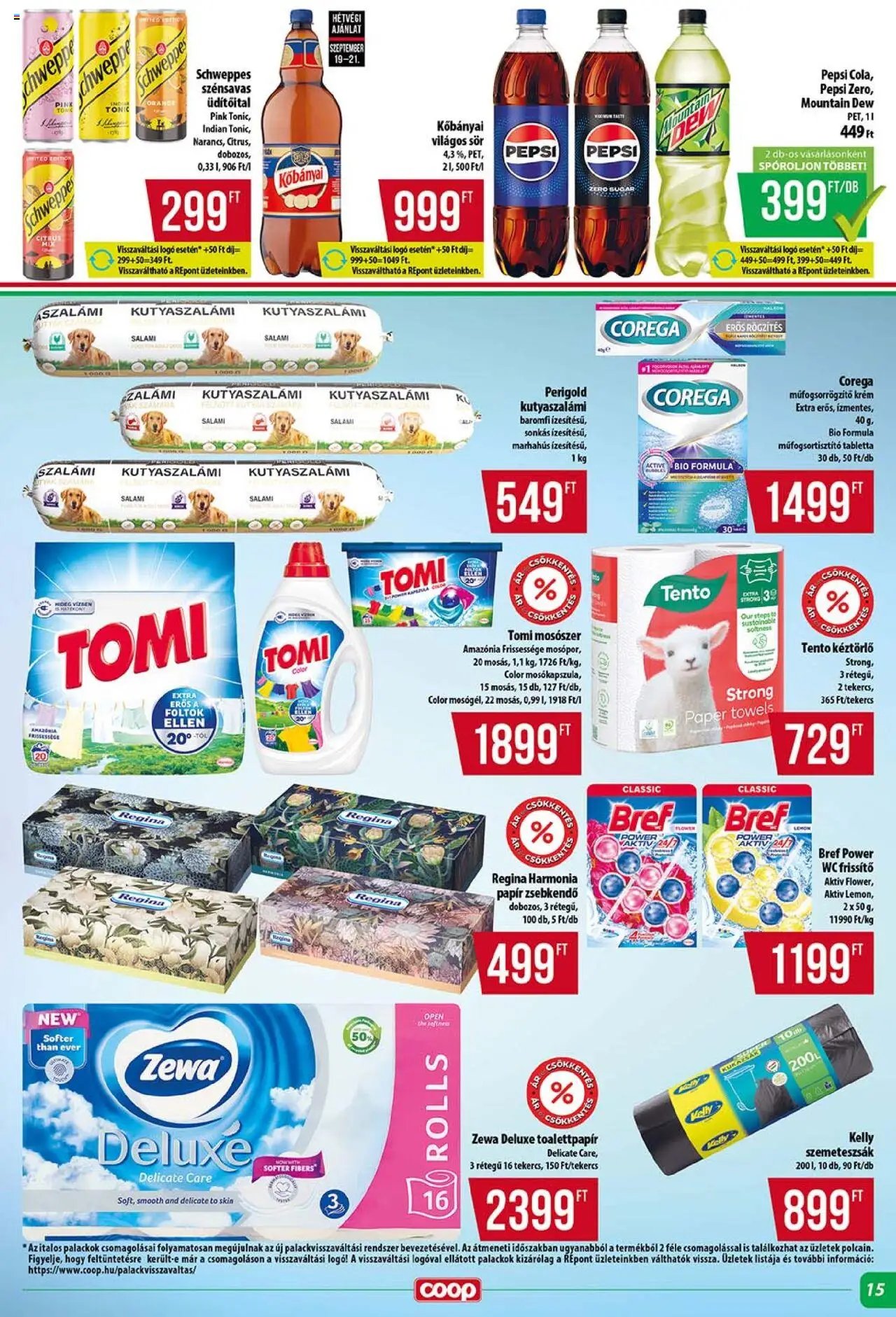 COOP újság 2025.09.18. Tisza - Szuper Plusz (2025-09-18 - 2025-09-24)