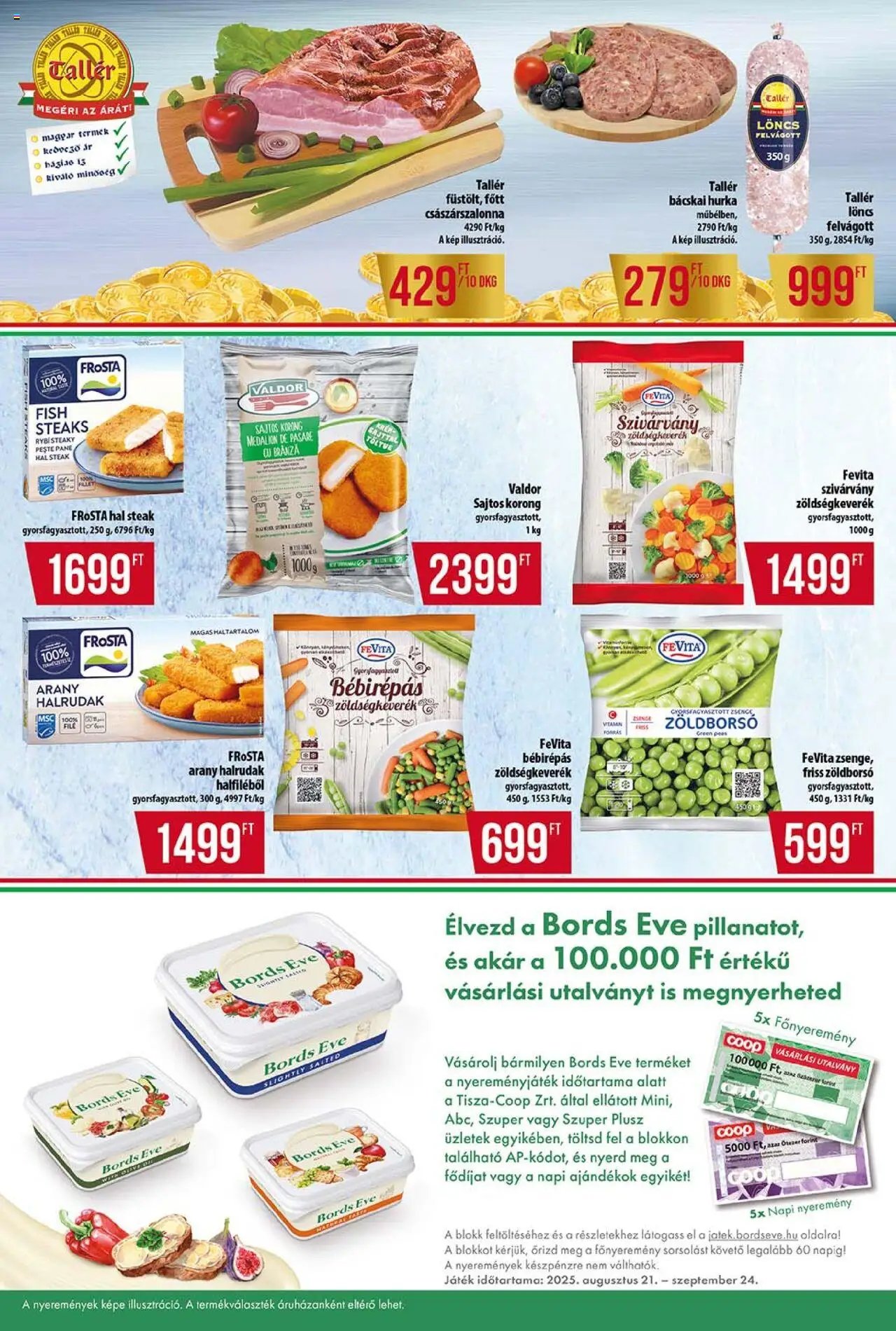 COOP újság 2025.09.18. Tisza - Szuper Plusz (2025-09-18 - 2025-09-24)
