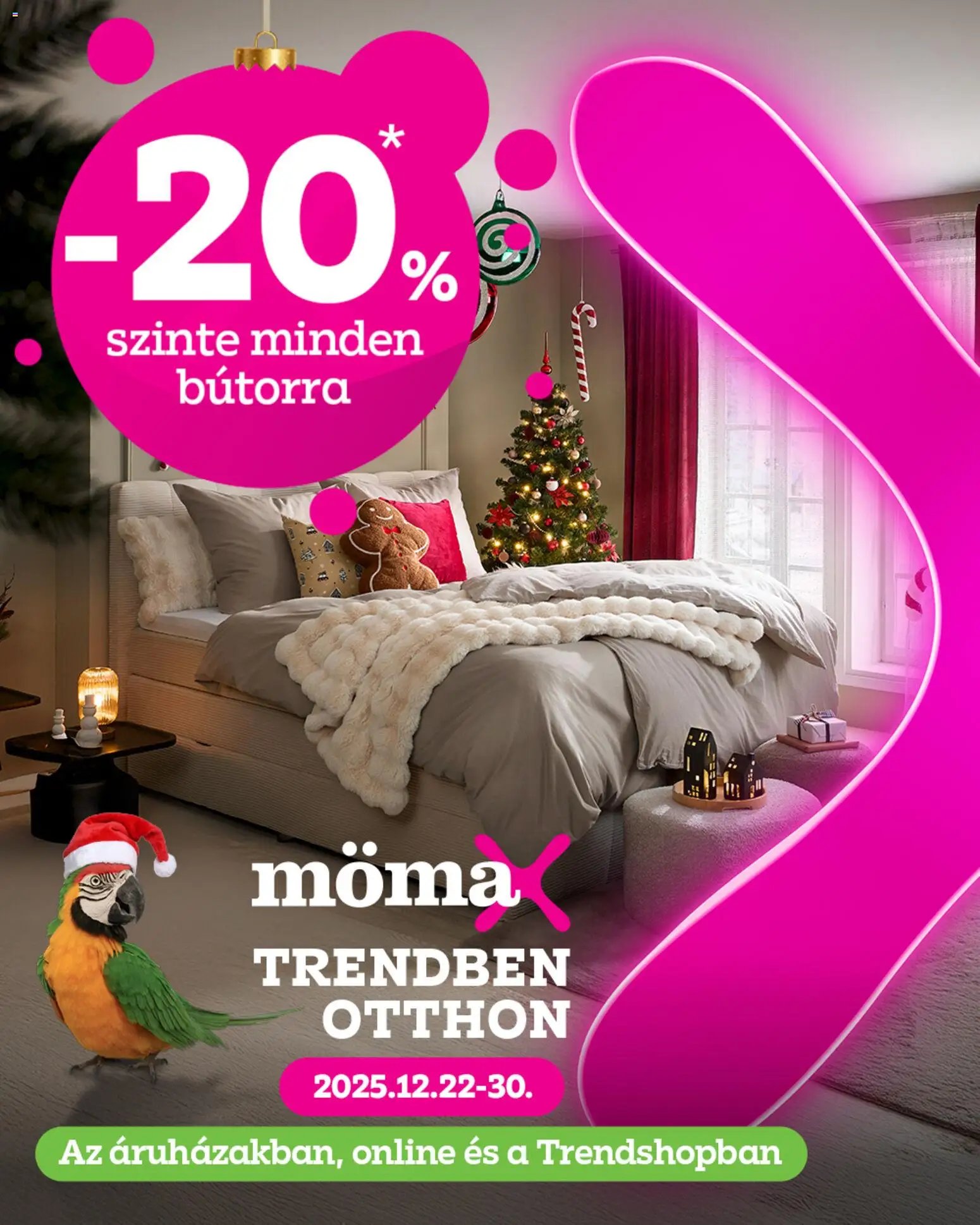 Mömax újság 2025.12.22. Szórólap (2025-12-22 - 2025-12-30)