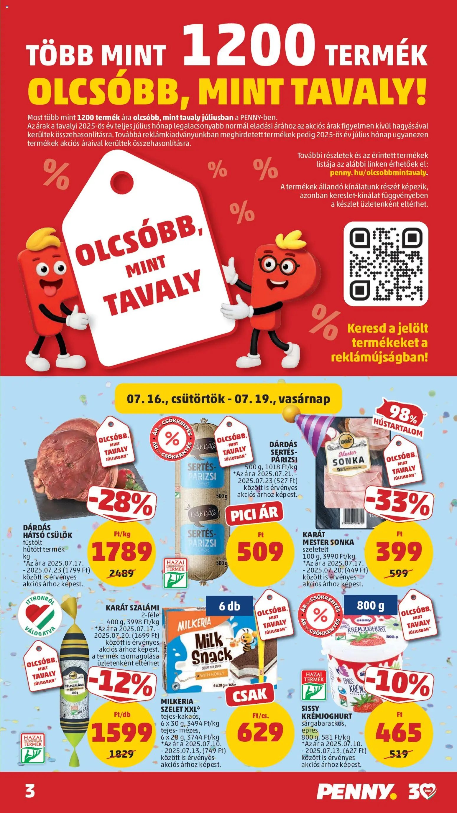 PENNY újság 2026.07.16. PENNY akciós újság