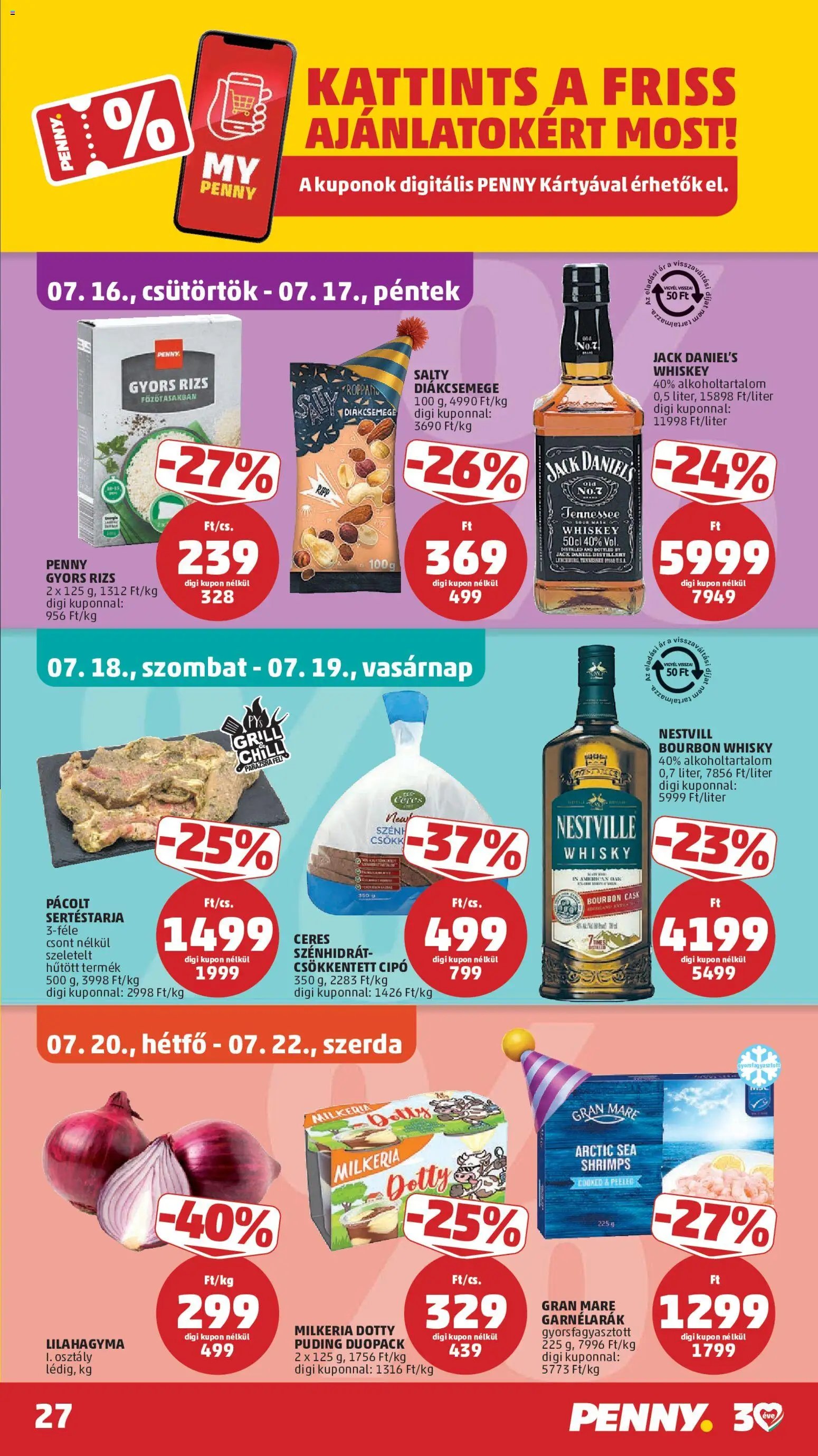 PENNY újság 2026.07.16. PENNY akciós újság