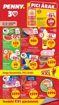 PENNY újság 2026.07.16. PENNY akciós újság