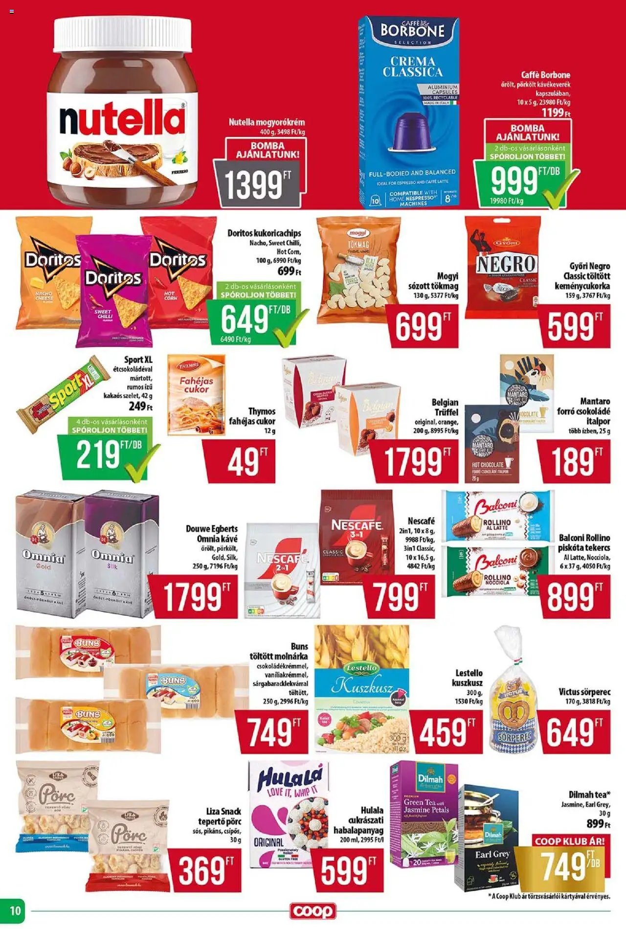 COOP újság 2025.10.16. Tisza - Szuper Plusz (2025-10-16 - 2025-10-22)