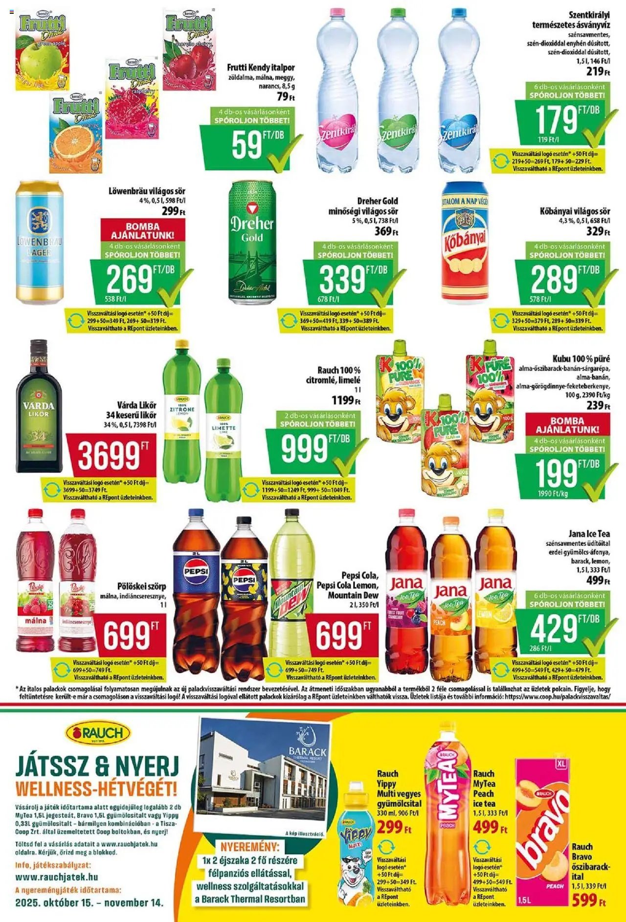 COOP újság 2025.10.16. Tisza - Szuper Plusz (2025-10-16 - 2025-10-22)