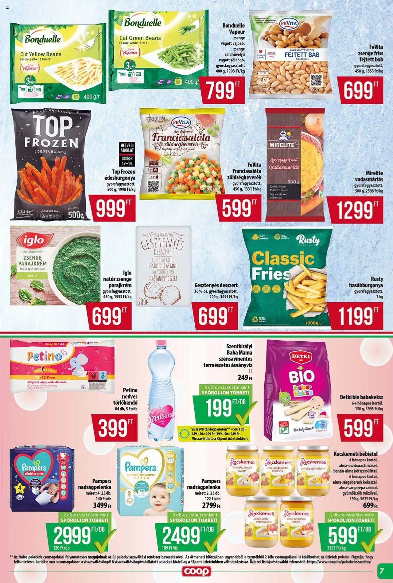 COOP újság 2025.10.16. Tisza - Szuper Plusz (2025-10-16 - 2025-10-22)