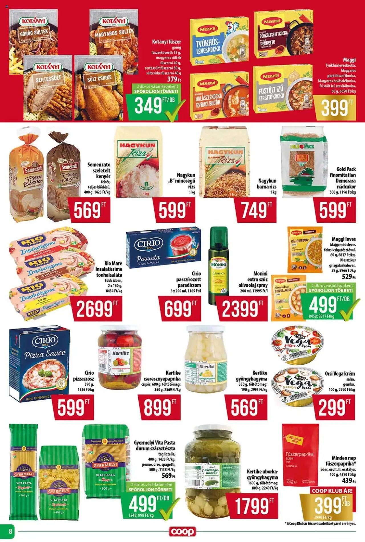 COOP újság 2025.10.16. Tisza - Szuper Plusz (2025-10-16 - 2025-10-22)