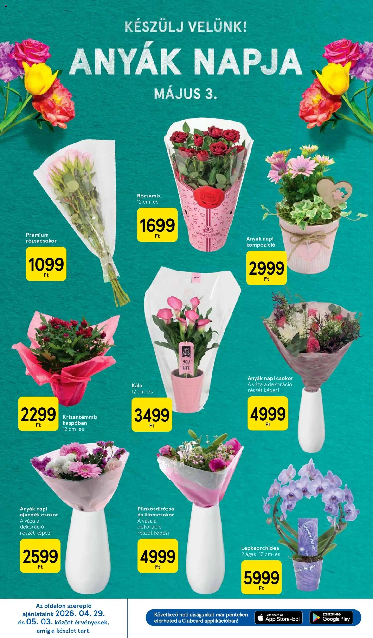 Tesco újság 2026.04.29. Tesco aktuális akciós újság (2026-04-29 - 2026-05-06)