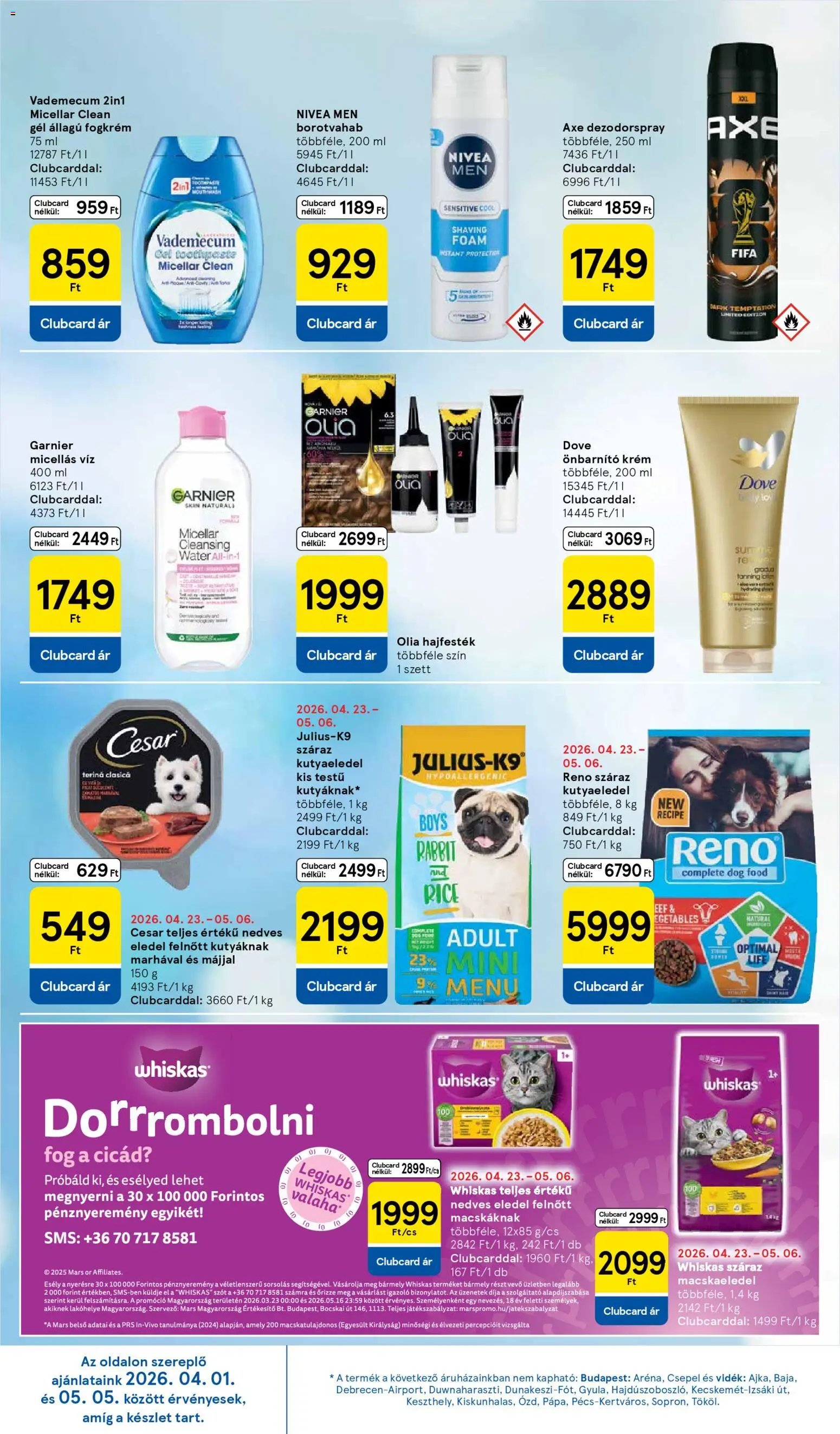 Tesco újság 2026.04.29. Tesco aktuális akciós újság (2026-04-29 - 2026-05-06)