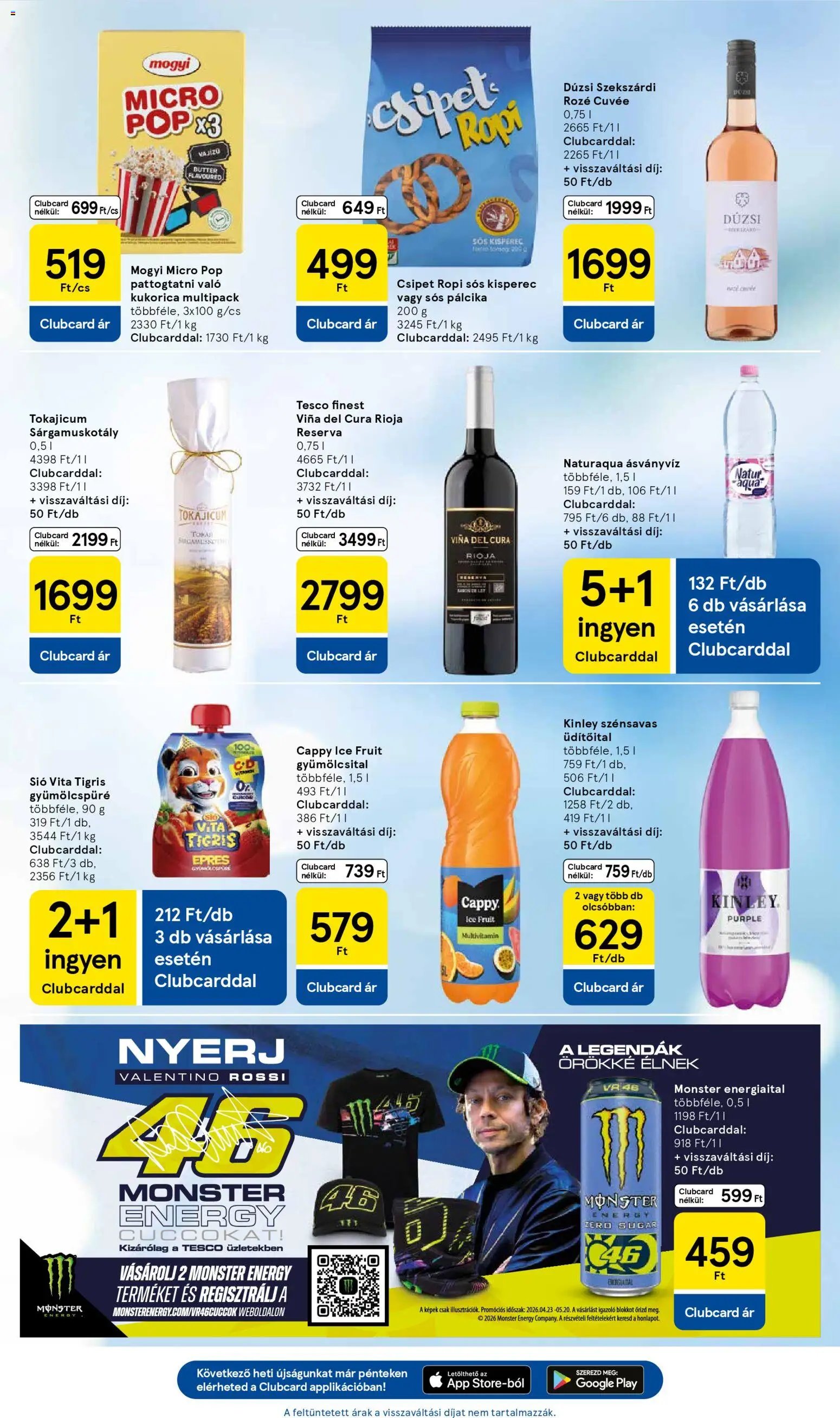 Tesco újság 2026.04.23. Tesco aktuális akciós újság (2026-04-23 - 2026-04-29)