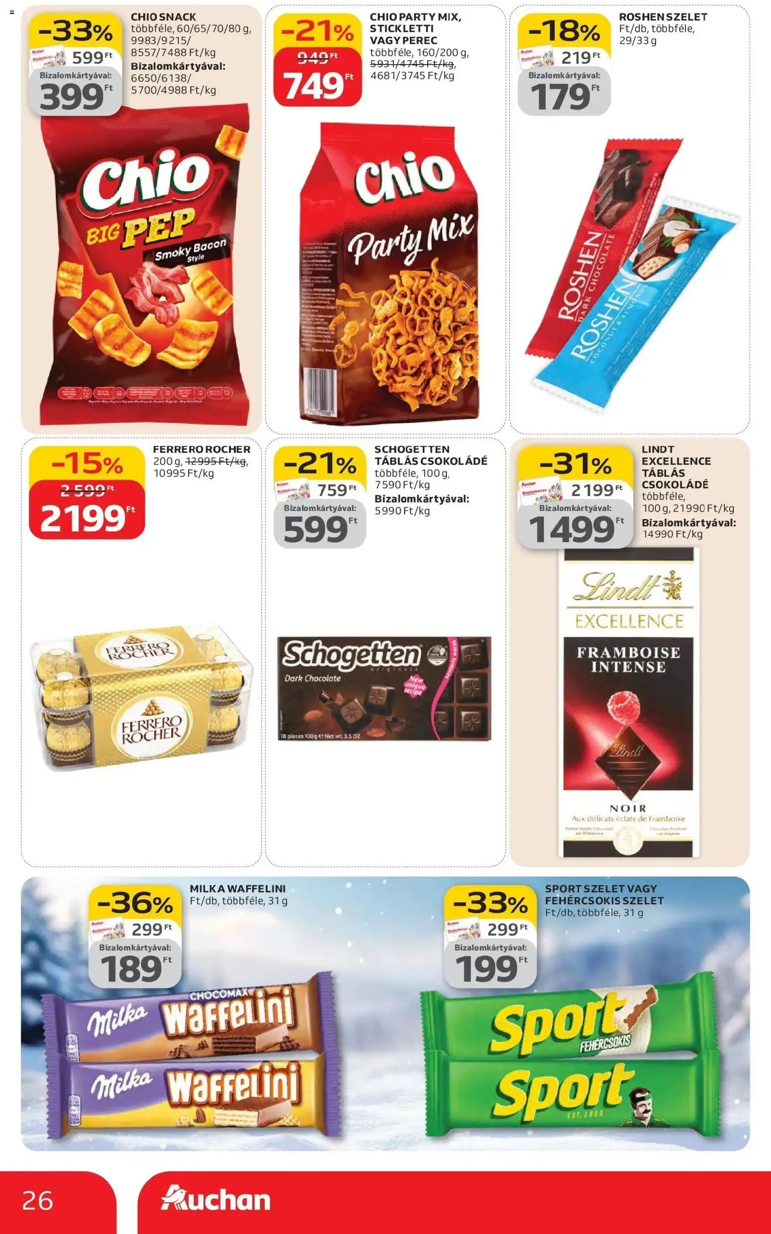 Auchan újság 2026.02.12. Szeged Akciós újság Auchan (2026-02-12 - 2026-02-18)