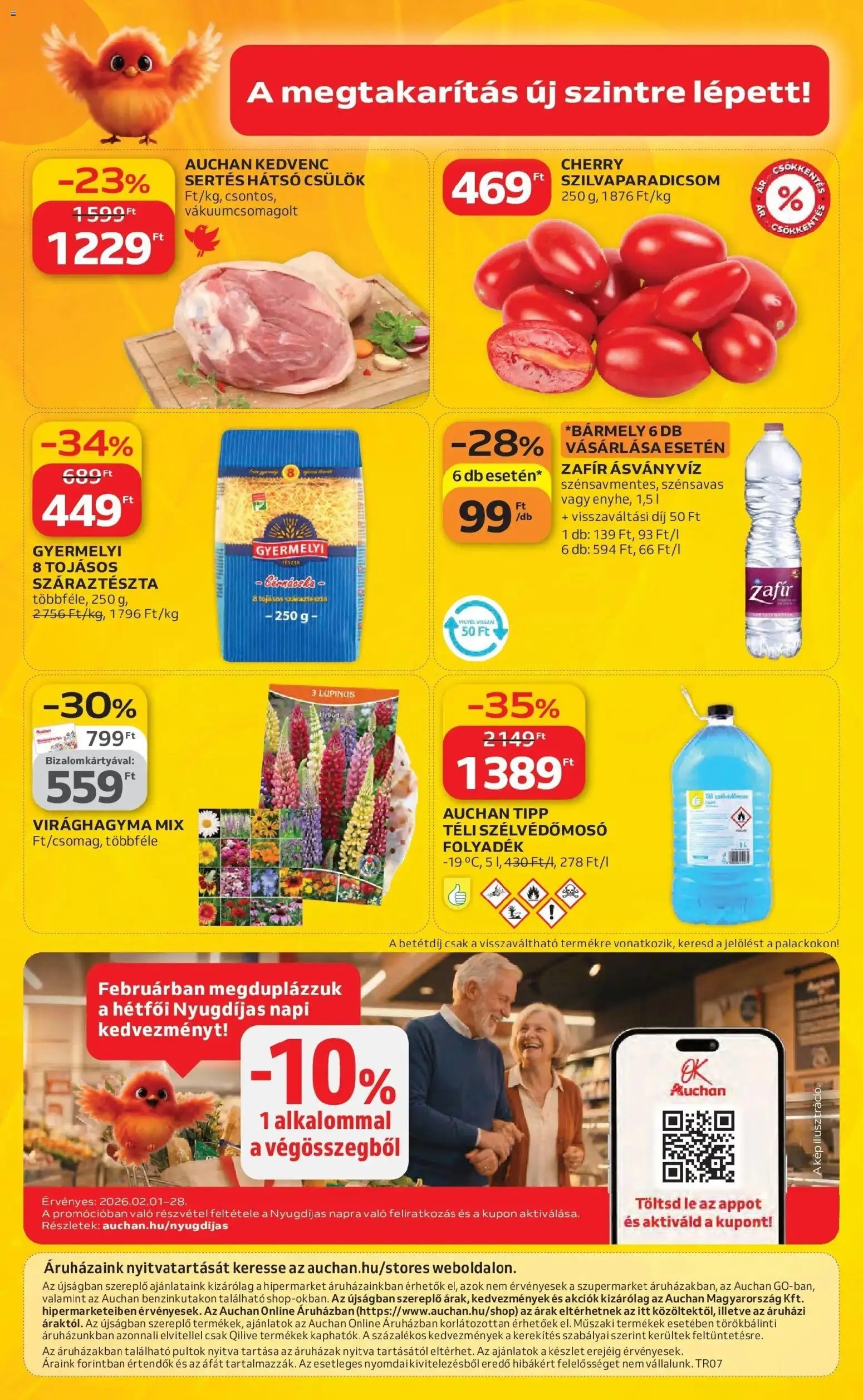 Auchan újság 2026.02.12. Szeged Akciós újság Auchan (2026-02-12 - 2026-02-18)