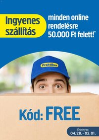 Praktiker újság 2026.04.28. Praktiker akciós újság (2026-04-28 - 2026-05-01)