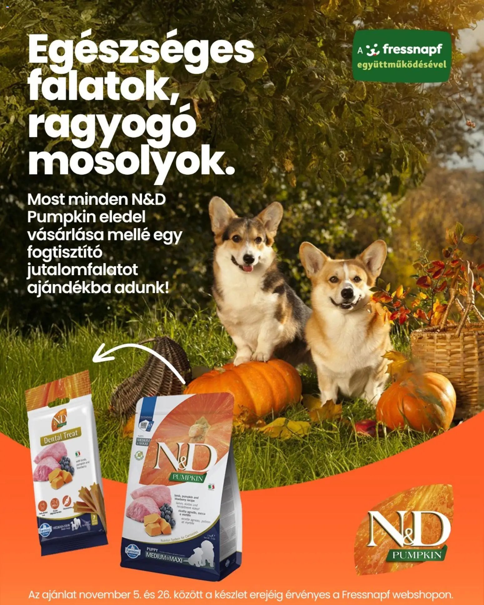 Fressnapf újság 2025.11.05. Akciós újság Fressnapf (2025-11-05 - 2025-11-26)