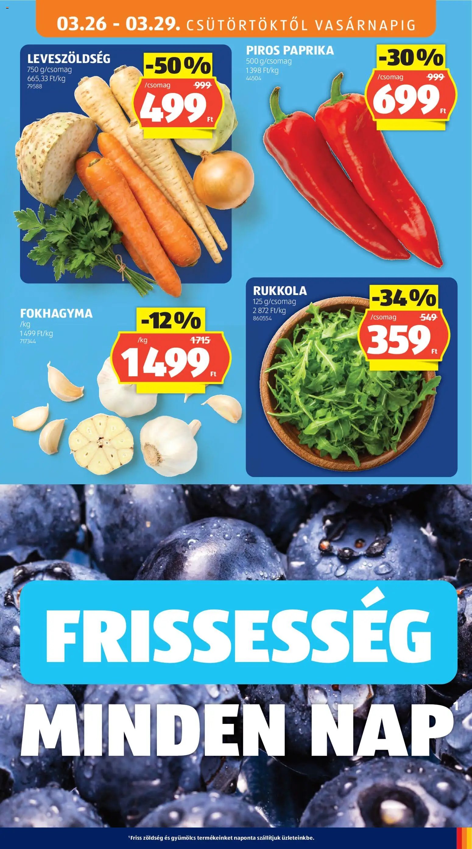 Aldi újság 2026.03.26. Aldi akciós újság (2026-03-26 - 2026-04-01)