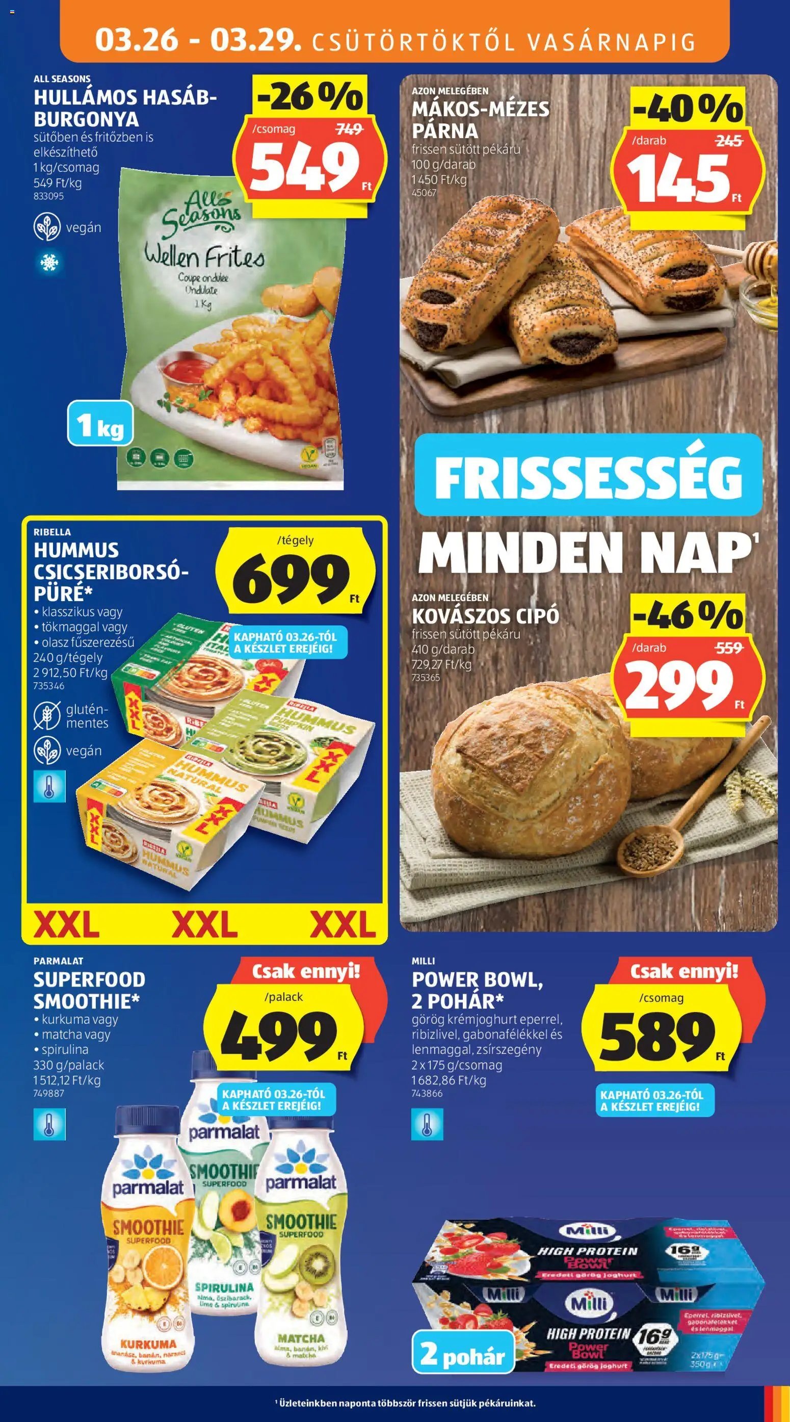 Aldi újság 2026.03.26. Aldi akciós újság (2026-03-26 - 2026-04-01)