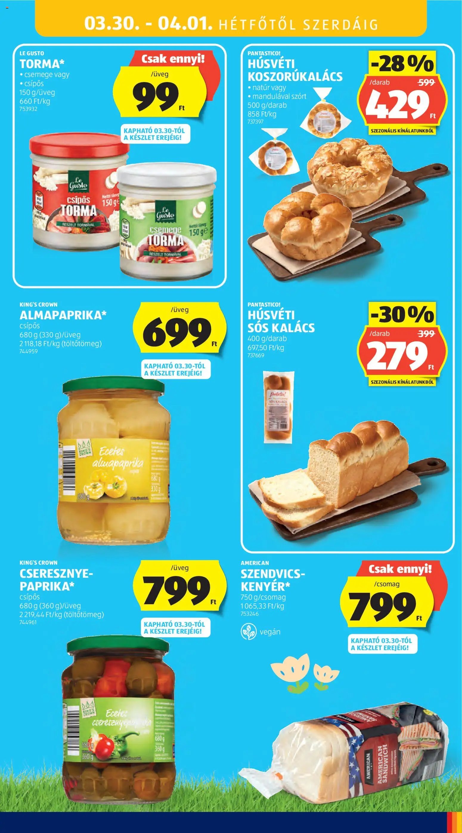 Aldi újság 2026.03.26. Aldi akciós újság (2026-03-26 - 2026-04-01)