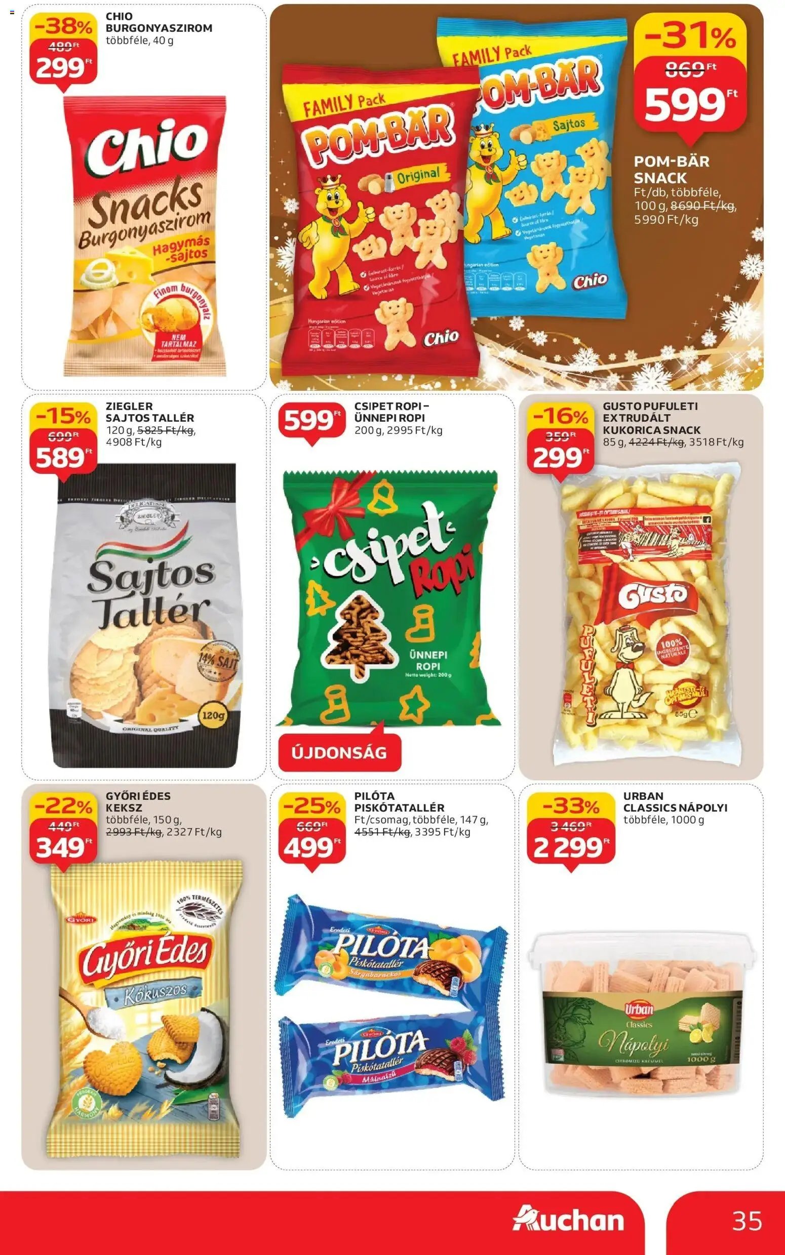 Auchan újság 2025.12.04. Debrecen Akciós újság Auchan (2025-12-04 - 2025-12-10)