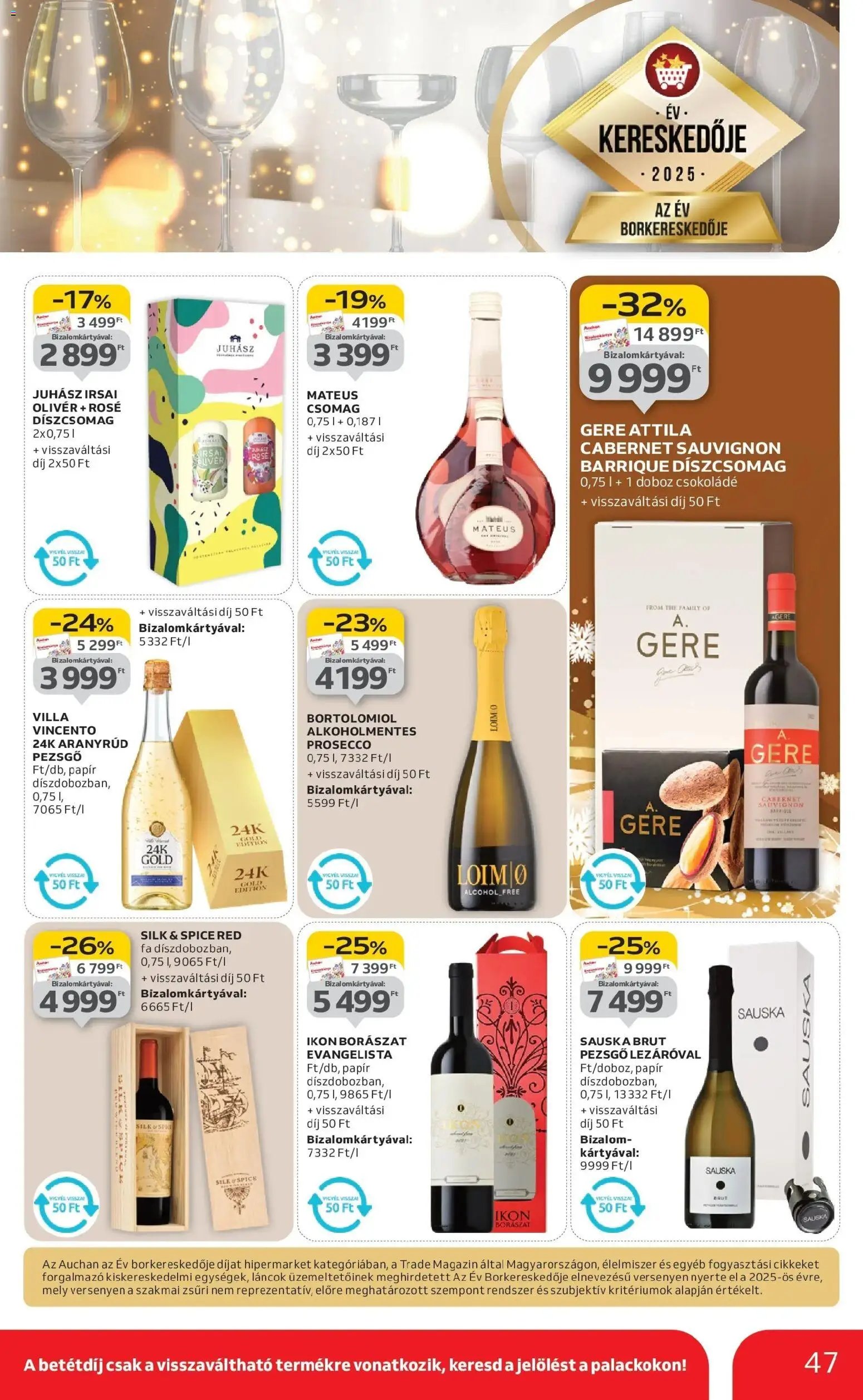 Auchan újság 2025.12.04. Debrecen Akciós újság Auchan (2025-12-04 - 2025-12-10)