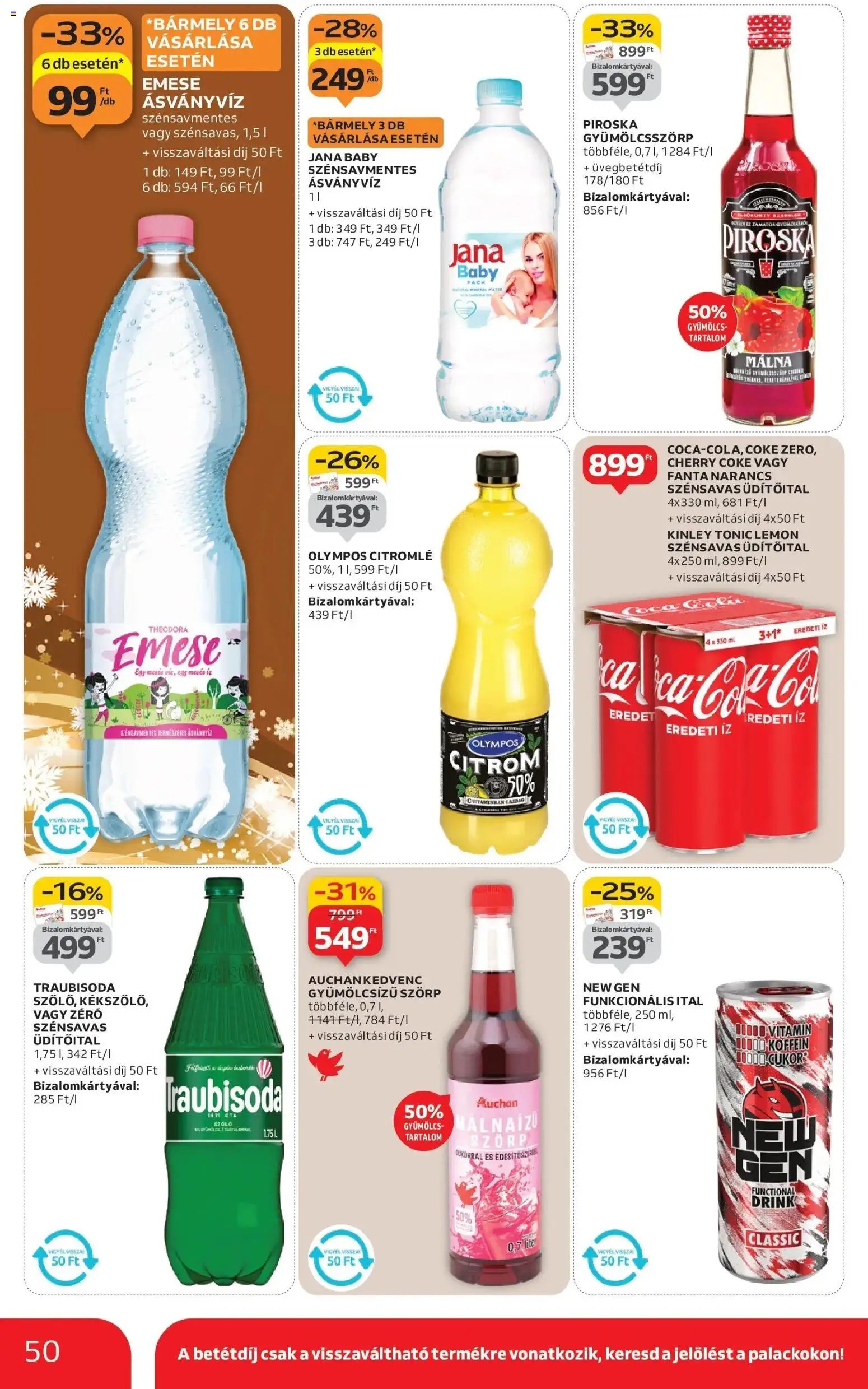 Auchan újság 2025.12.04. Debrecen Akciós újság Auchan (2025-12-04 - 2025-12-10)