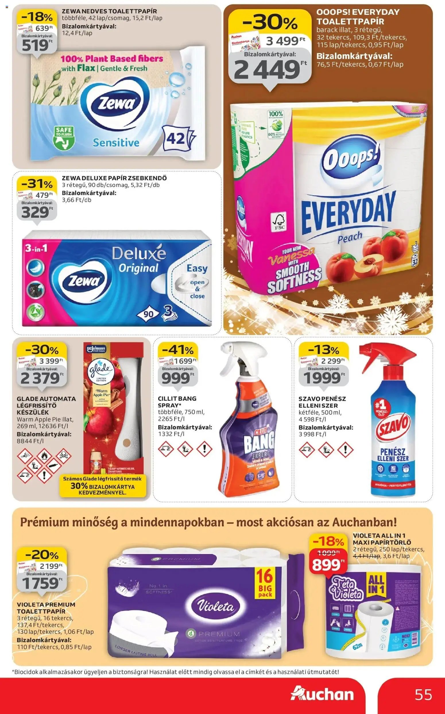 Auchan újság 2025.12.04. Debrecen Akciós újság Auchan (2025-12-04 - 2025-12-10)