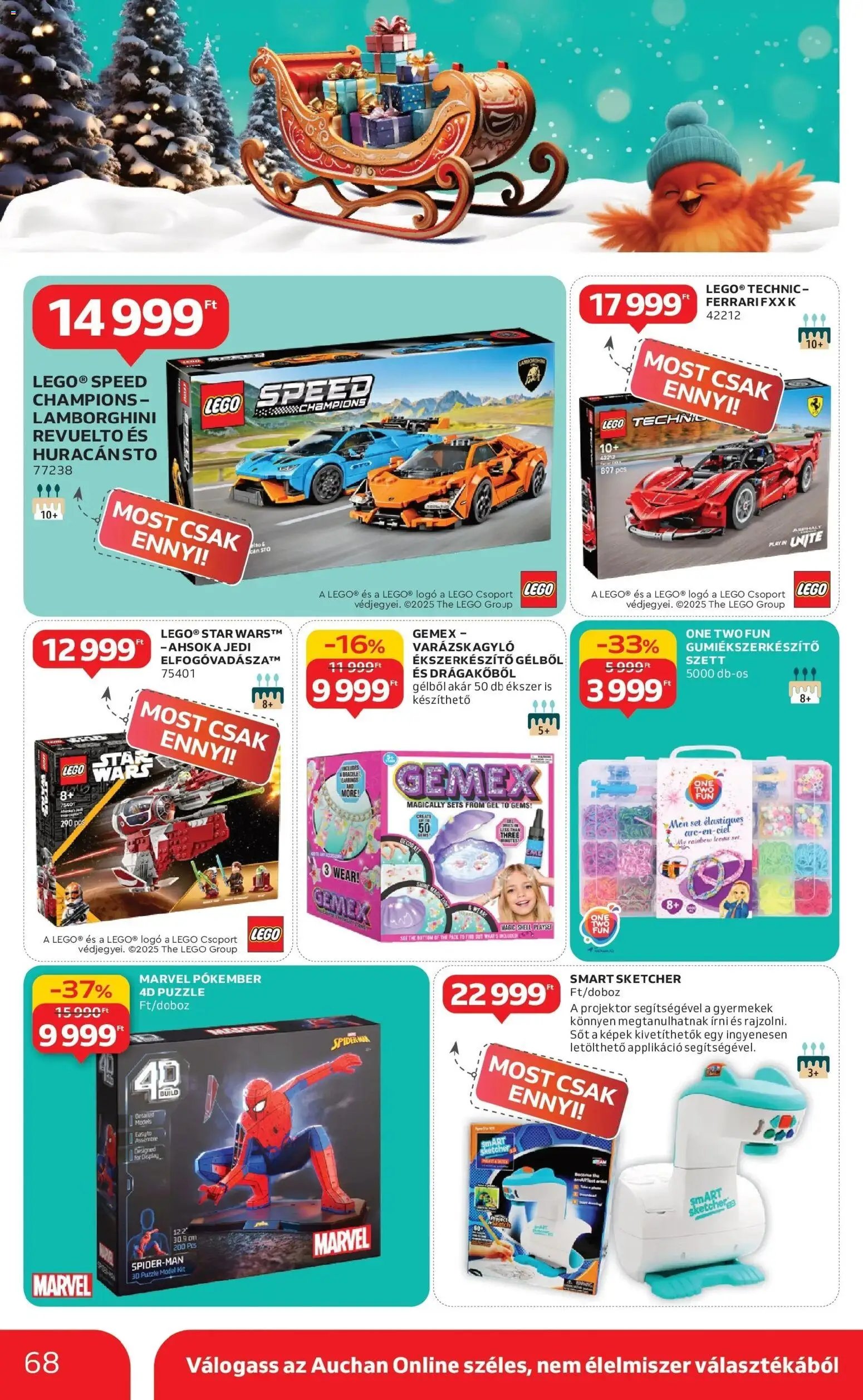 Auchan újság 2025.12.04. Debrecen Akciós újság Auchan (2025-12-04 - 2025-12-10)