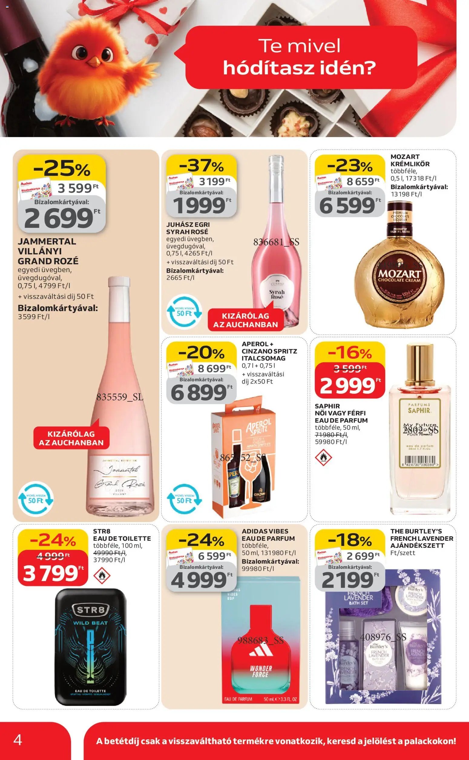 Auchan újság 2026.02.05. Valentin napi ajánlataink (2026-02-05 - 2026-02-18)